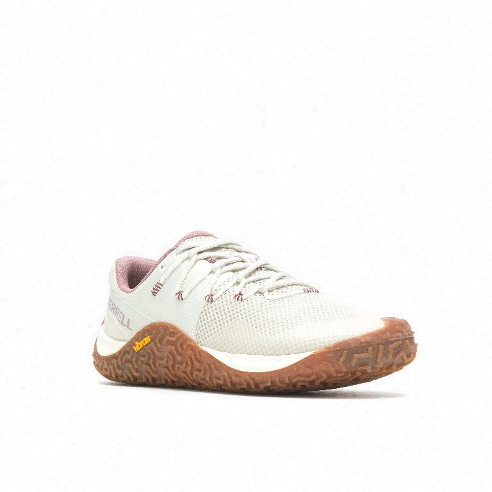 Merrell Trail Glove 7 oysterweiss/braun Damen Laufschuh