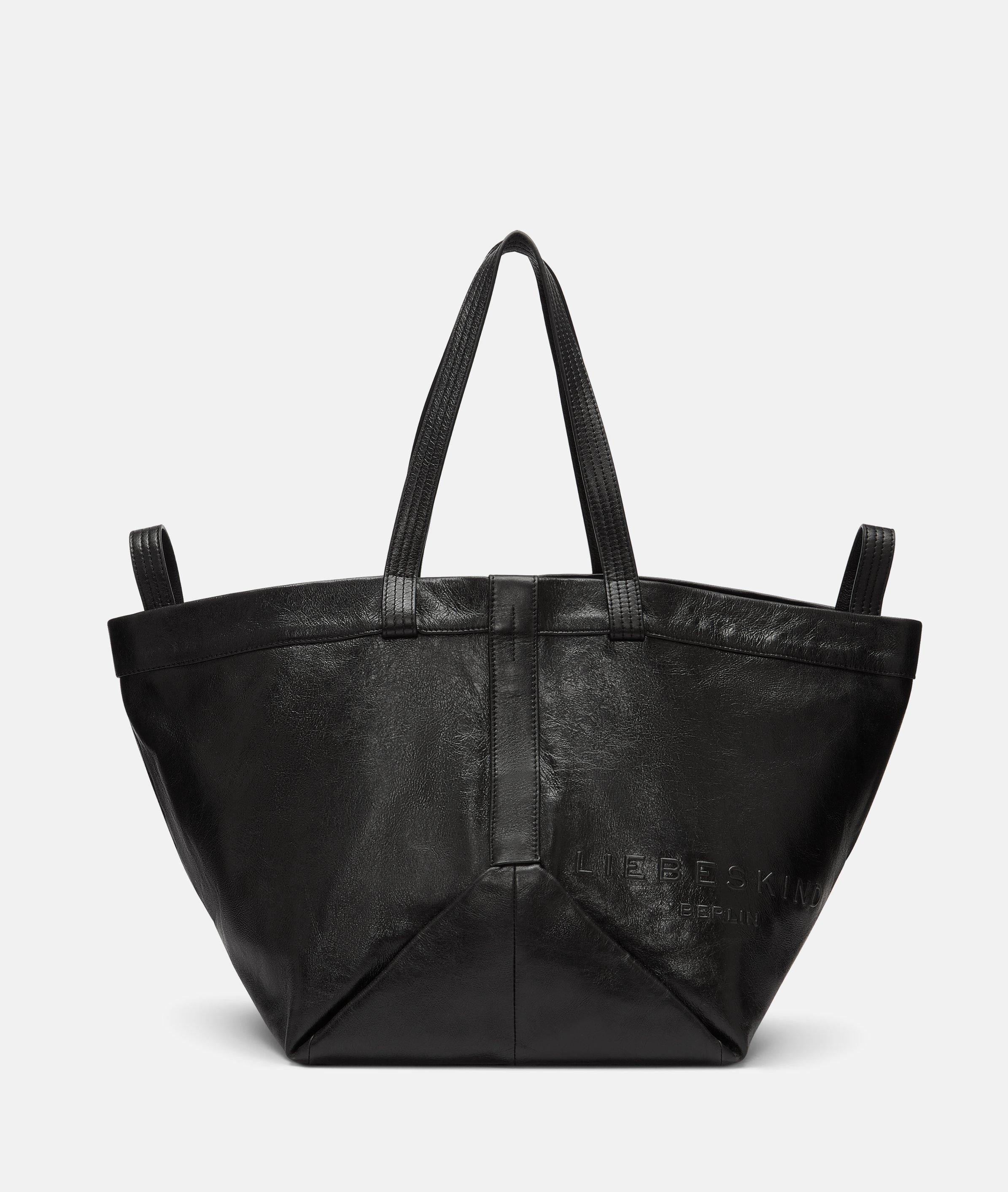 Henkeltasche Großer Shopper aus weichem Lammleder