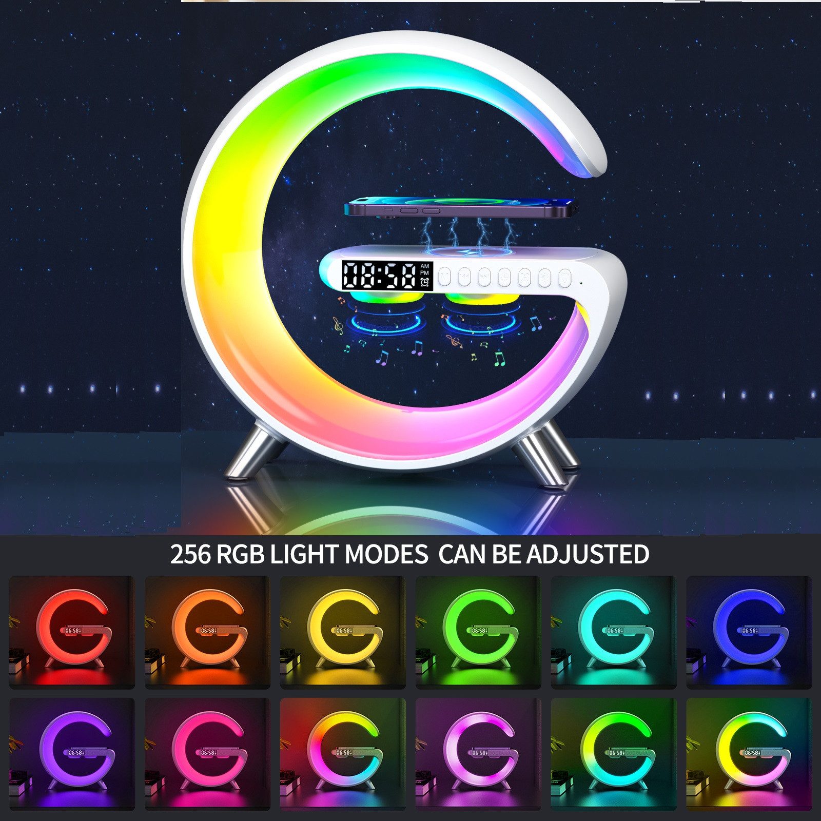 DOPWii Wecker Wecker mit RGB-Ambienteffekt & günstig online kaufen