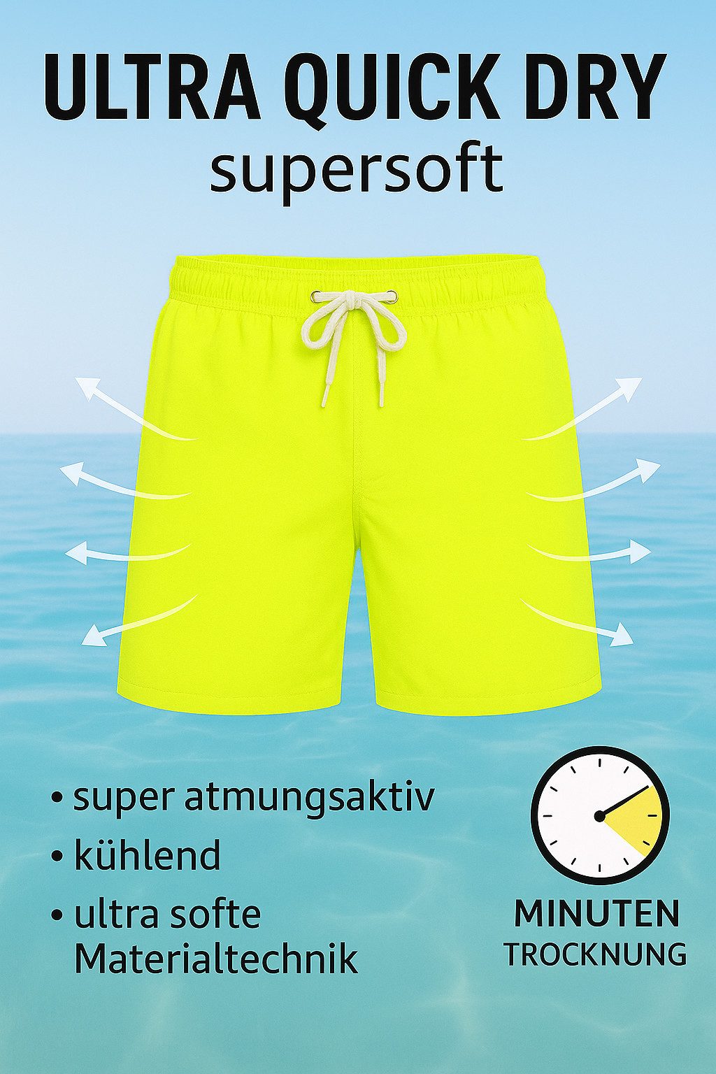 RedBridge Badeshorts Extrem schnelltrocknend – Atmungsaktiv, günstig online kaufen
