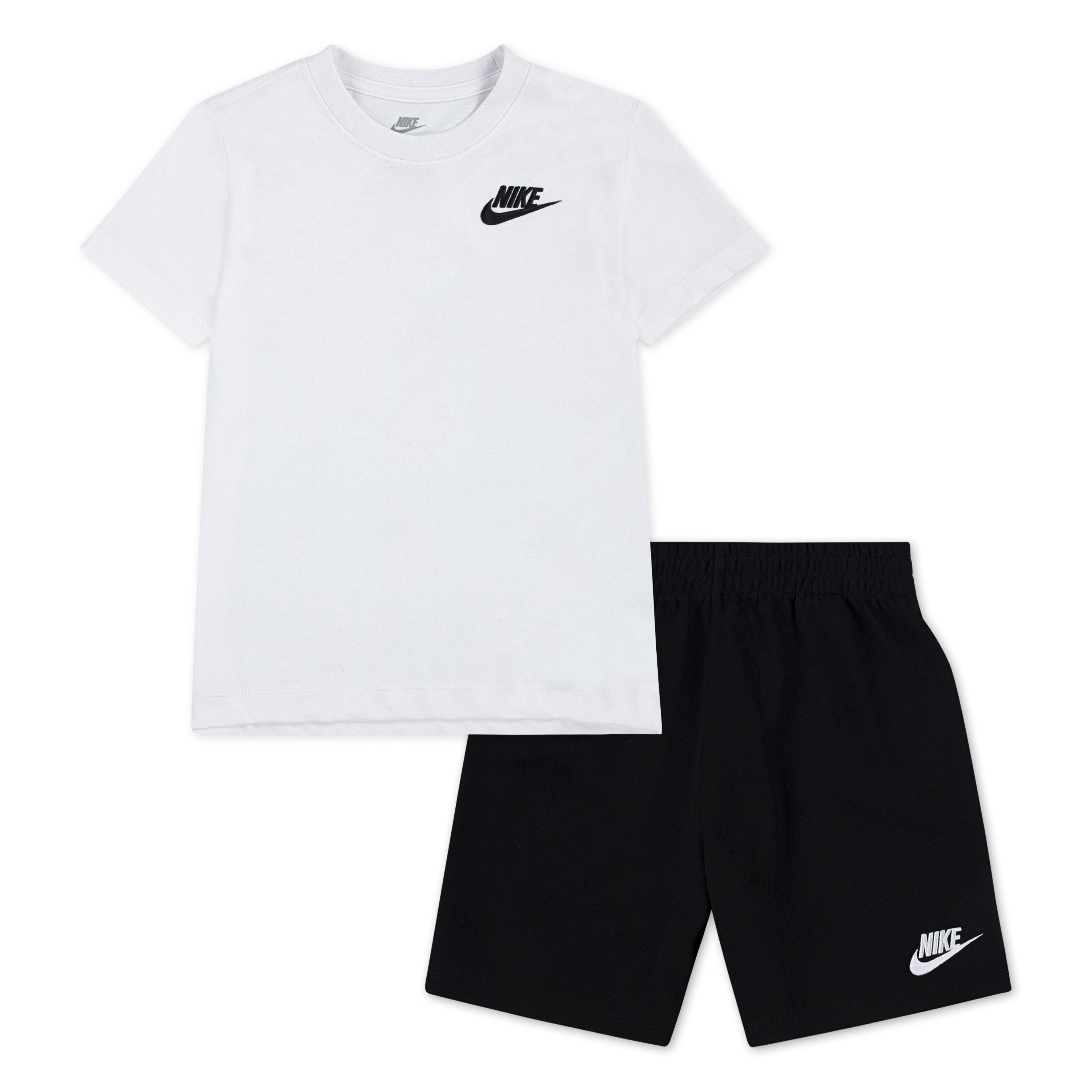 Nike Sportswear T-Shirt & Shorts NKN CLUB LBR KNIT SHORT SET (Set, 2-tlg) für Kinder