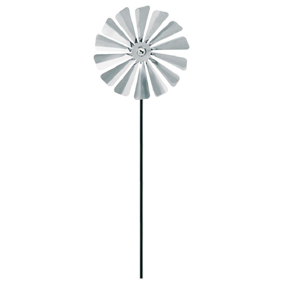 blomus Gartenfigur Windrad Viento klein Windspiel / Windmühle für Garten und Terrasse | Deko-Objekte