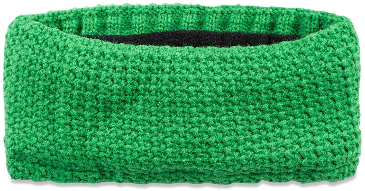 styleBREAKER Stirnband (1-St) Häkel feiner Grün Einfarbiges in Stirnband Optik