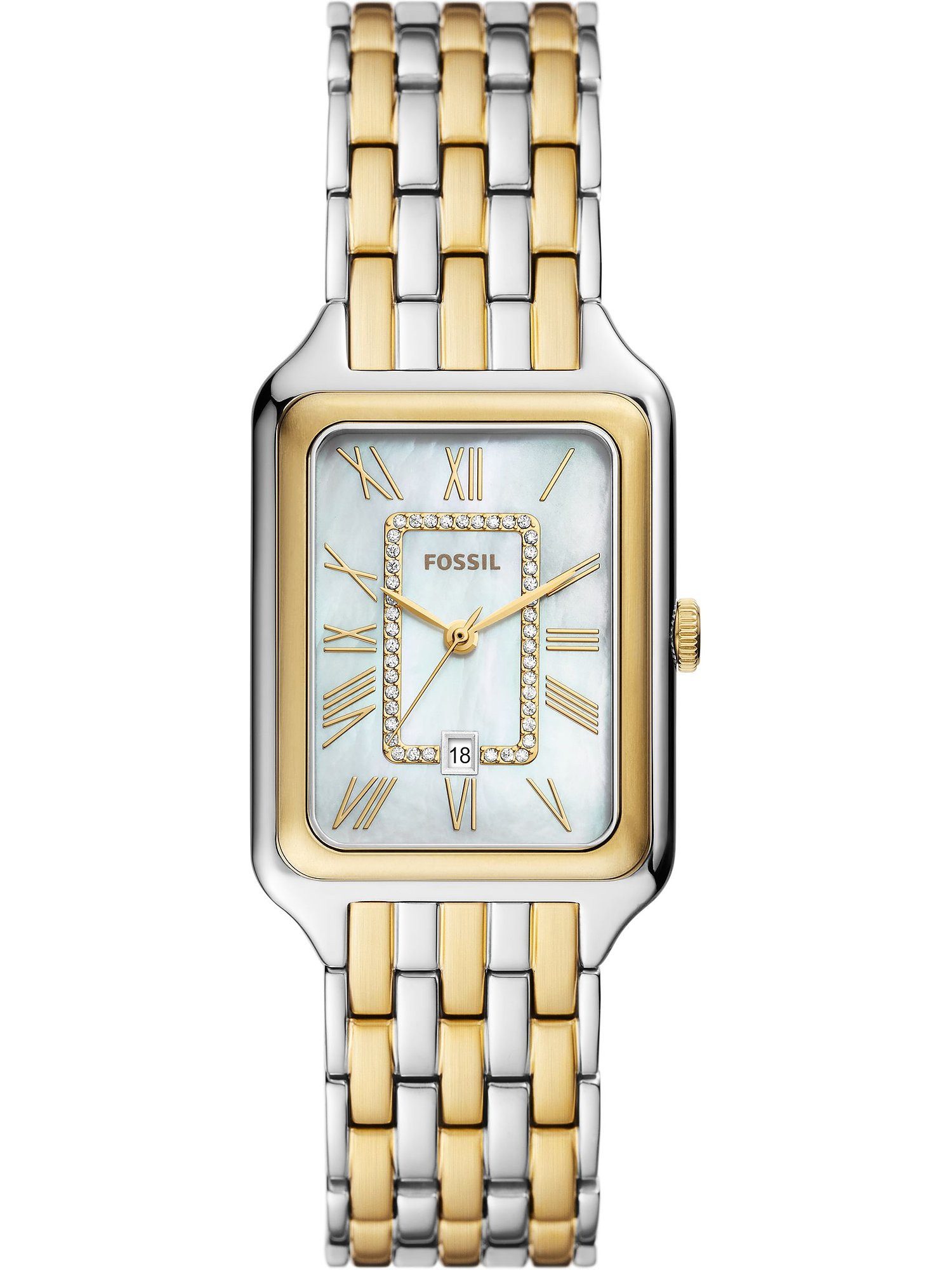 Fossil Quarzuhr Fossil Damen-Uhren Analog Quarz günstig online kaufen