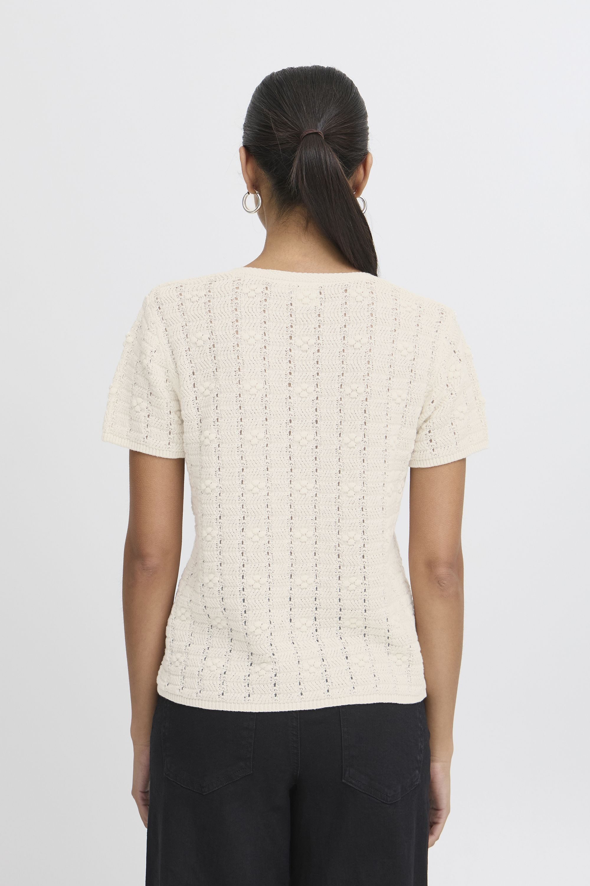 Ichi Blusentop Kurzarm-Bluse IHDOTTIES