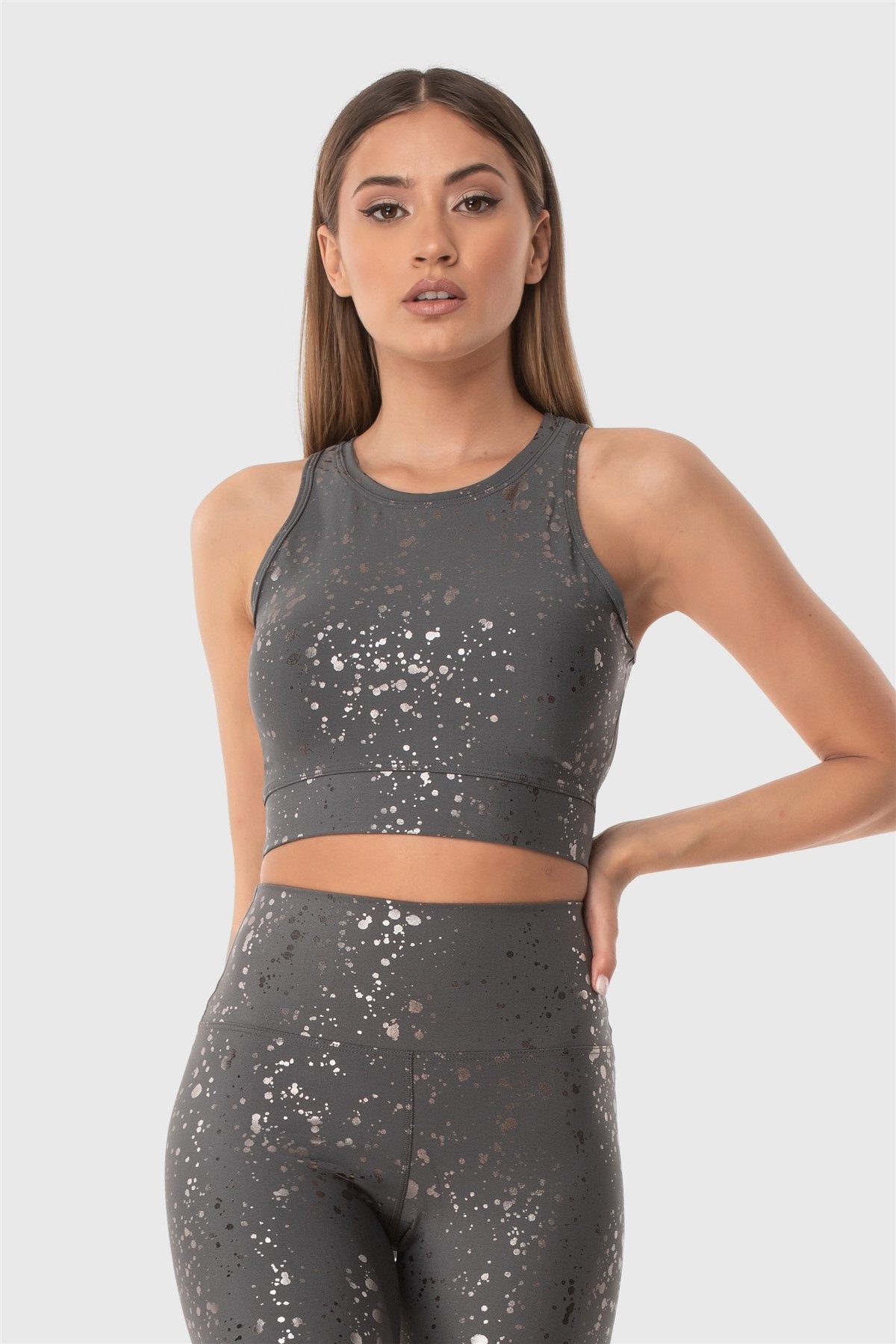Superstacy Sport-BH Digital Print Glänzend Spor-BH