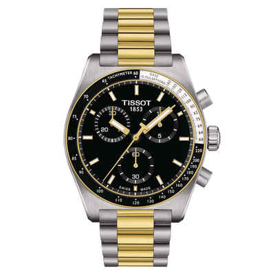 Tissot Schweizer Uhr Herrenuhr PR516 Chronograph
