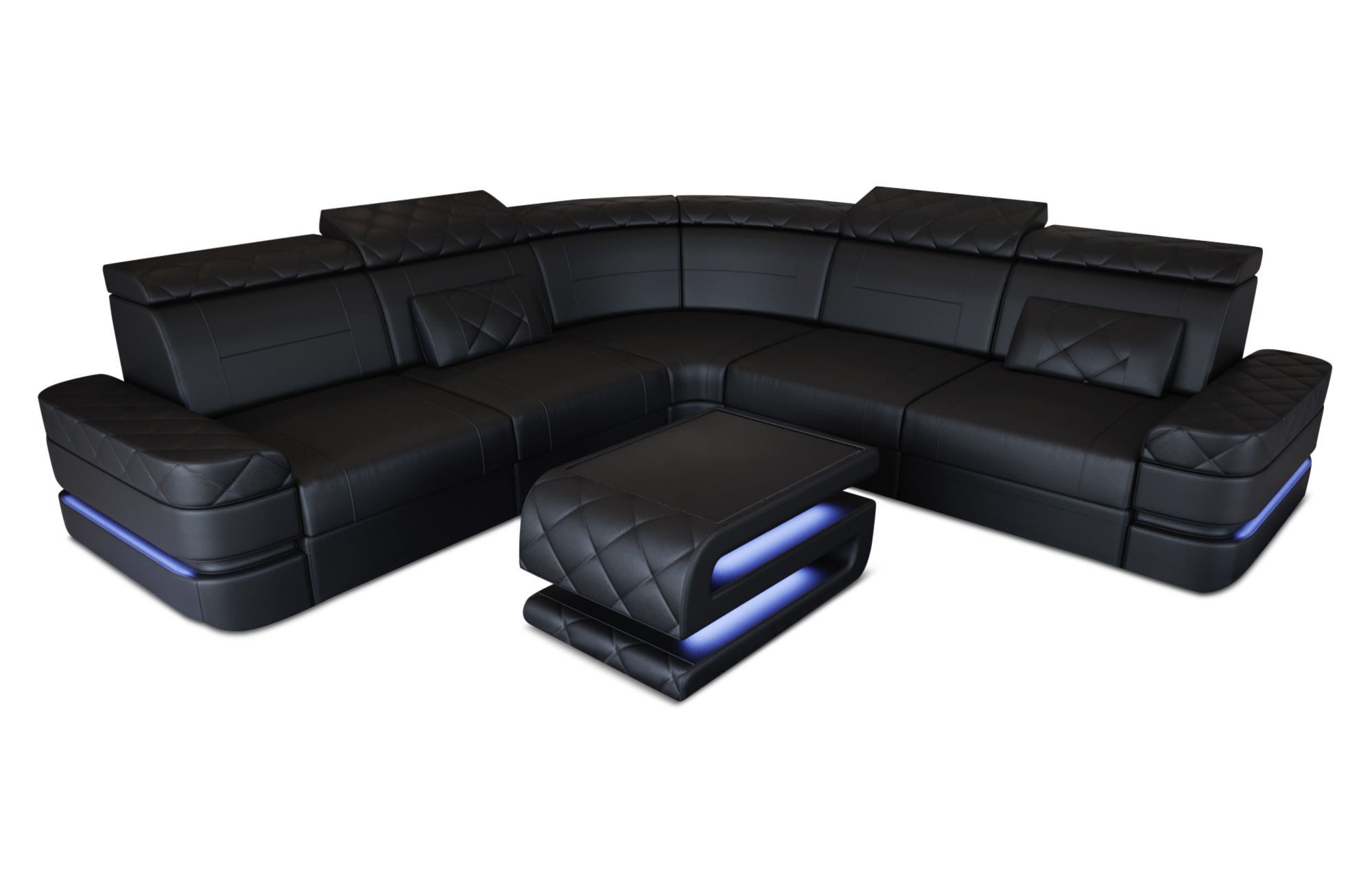 Sofa Dreams Ecksofa Ledersofa Positano L günstig online kaufen