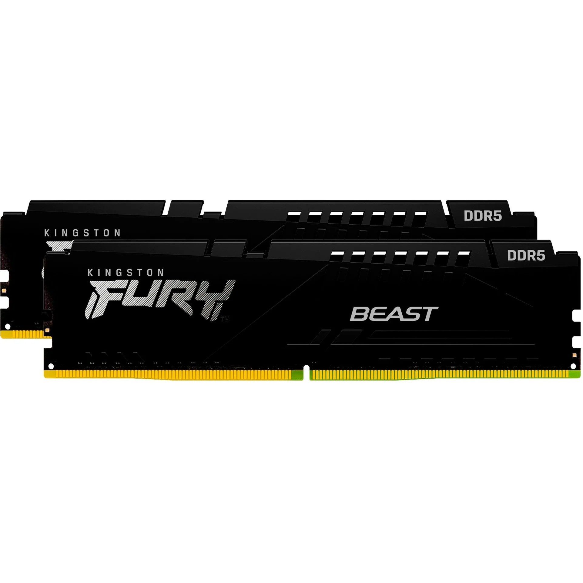 Kingston FURY Beast DDR5 16GB-5600 Dual Kit (2x8GB) CL40 PC-Arbeitsspeicher (CL40 Timing, XMP 3.0, On-Die ECC, Black Heatspreader)
