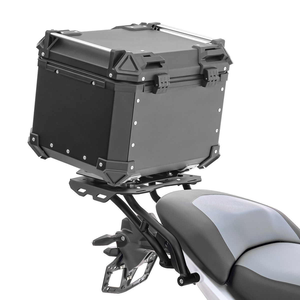 Bagtecs Topcase Set Alu Topcase + Gepäckbrücke passend für BMW R 1300 GS 23-26 # XB45