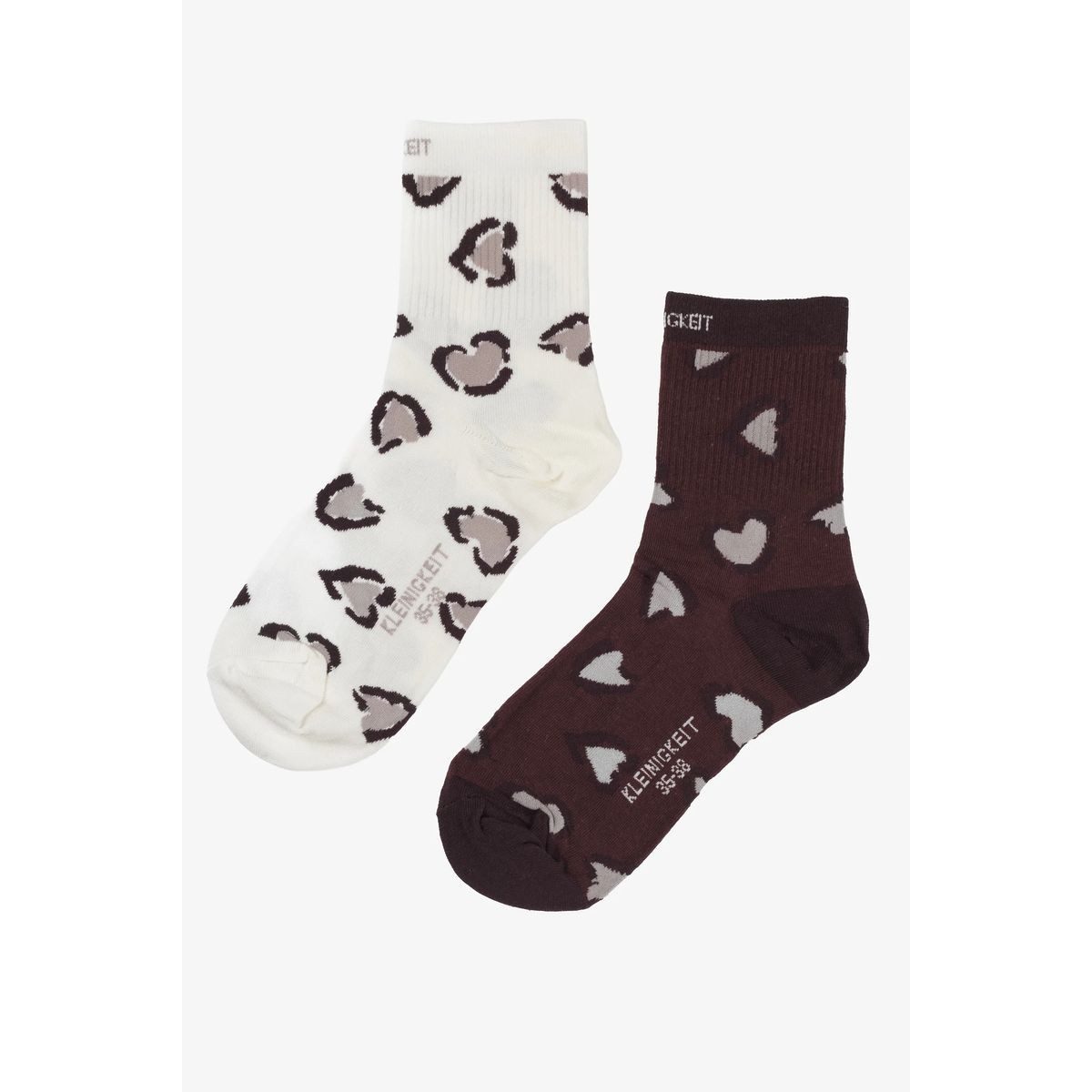 Kleinigkeit Laufsocken Love Leo Söcksi Love Leo dark cherry-offwhite