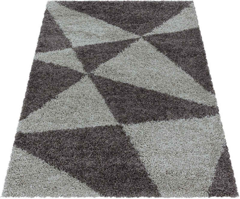 Hochflor-Teppich TANGO 3101, Ayyildiz Teppiche, rechteckig, Höhe: 50 mm, Wohnzimmer