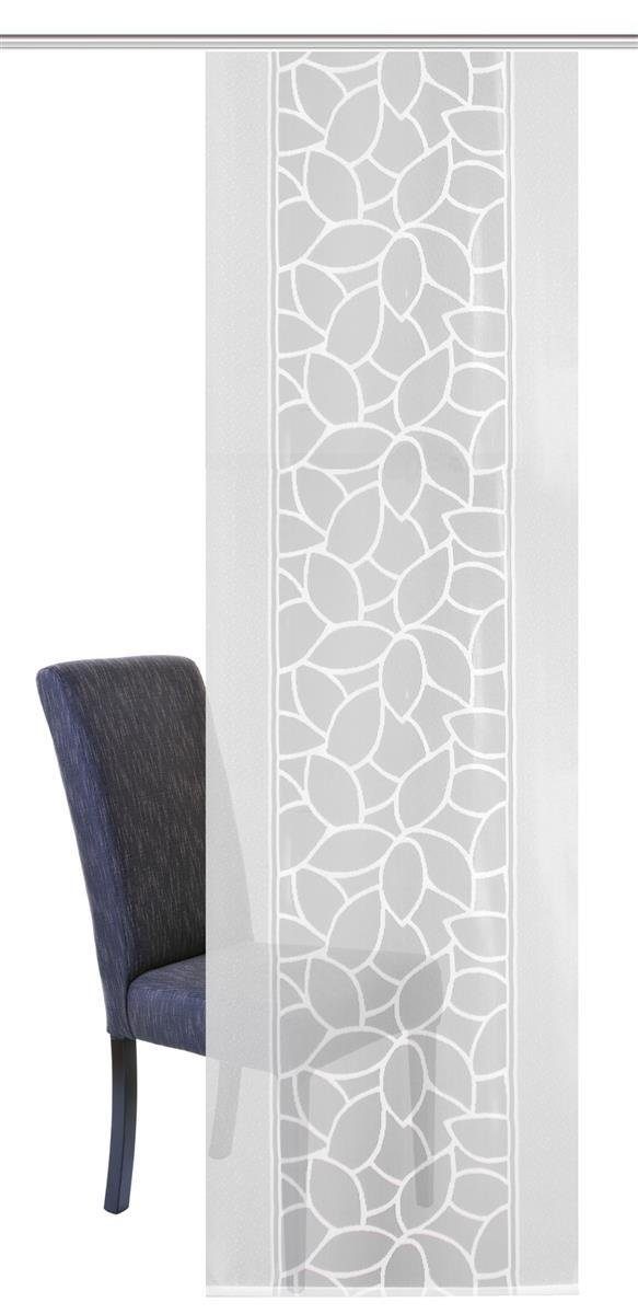 HOME WOHNIDEEN Schiebegardine Home Wohnideen Schiebevorhang 3 teiliges Set günstig online kaufen