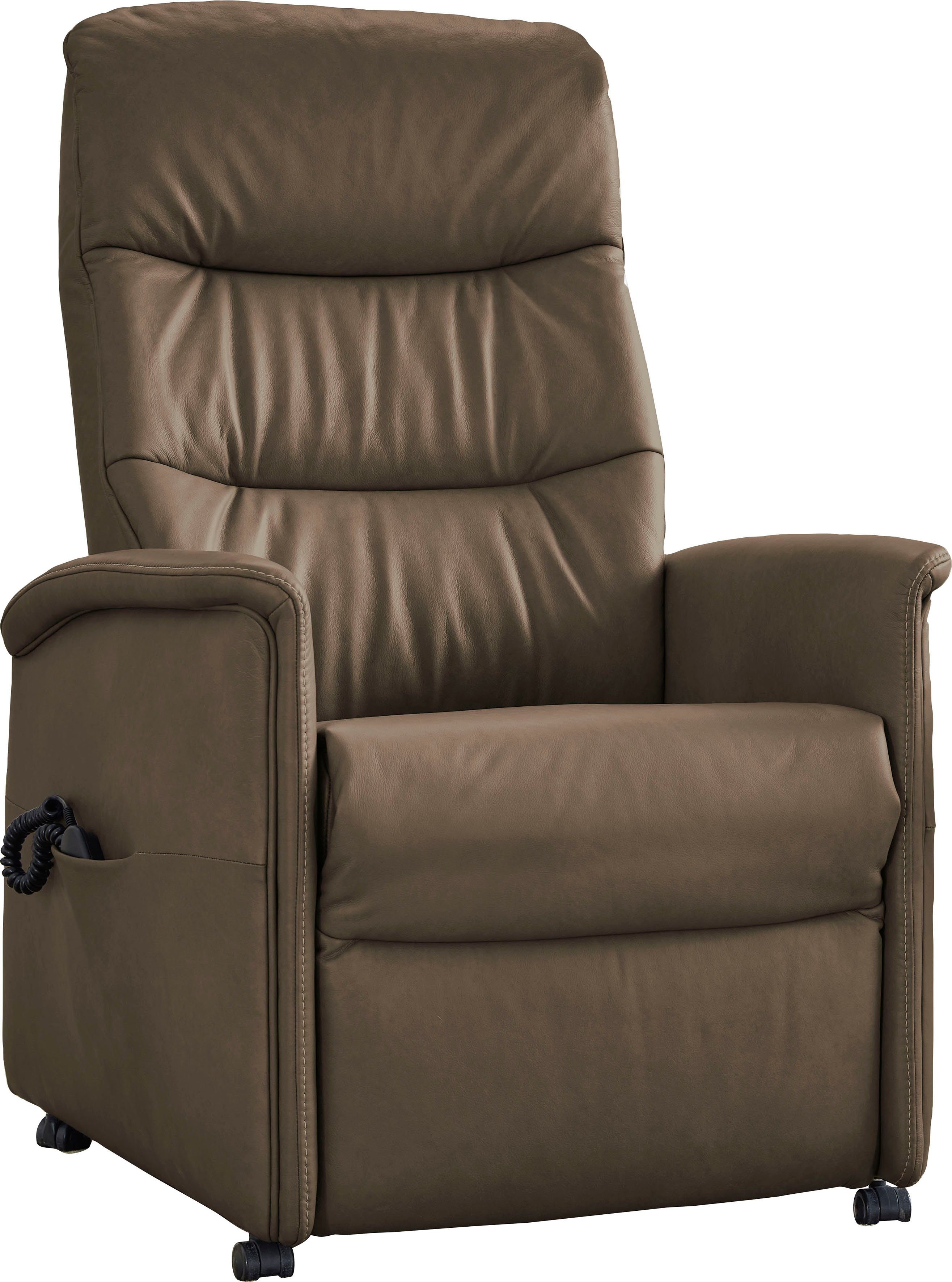 oder Sitzhöhen, Aufstehhilfe 3 verstellbar, himolla manuell elektrisch himolla in Relaxsessel 9051,