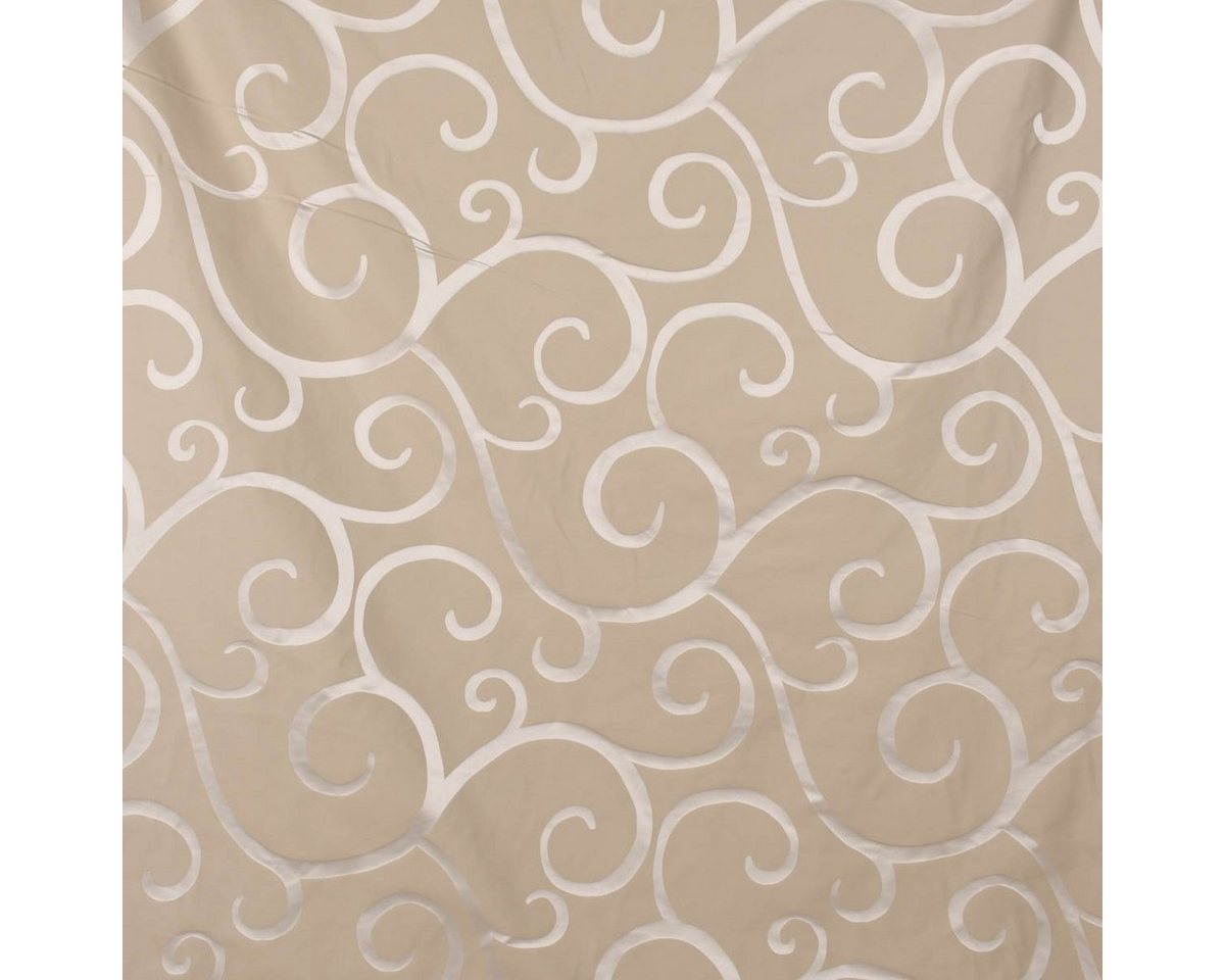 Thumbnail - Rasch TEXTIL Stoff Rasch Textil Dekostoff raumhoch Curl Ranken Schnörkel beige 300cm, überbreit