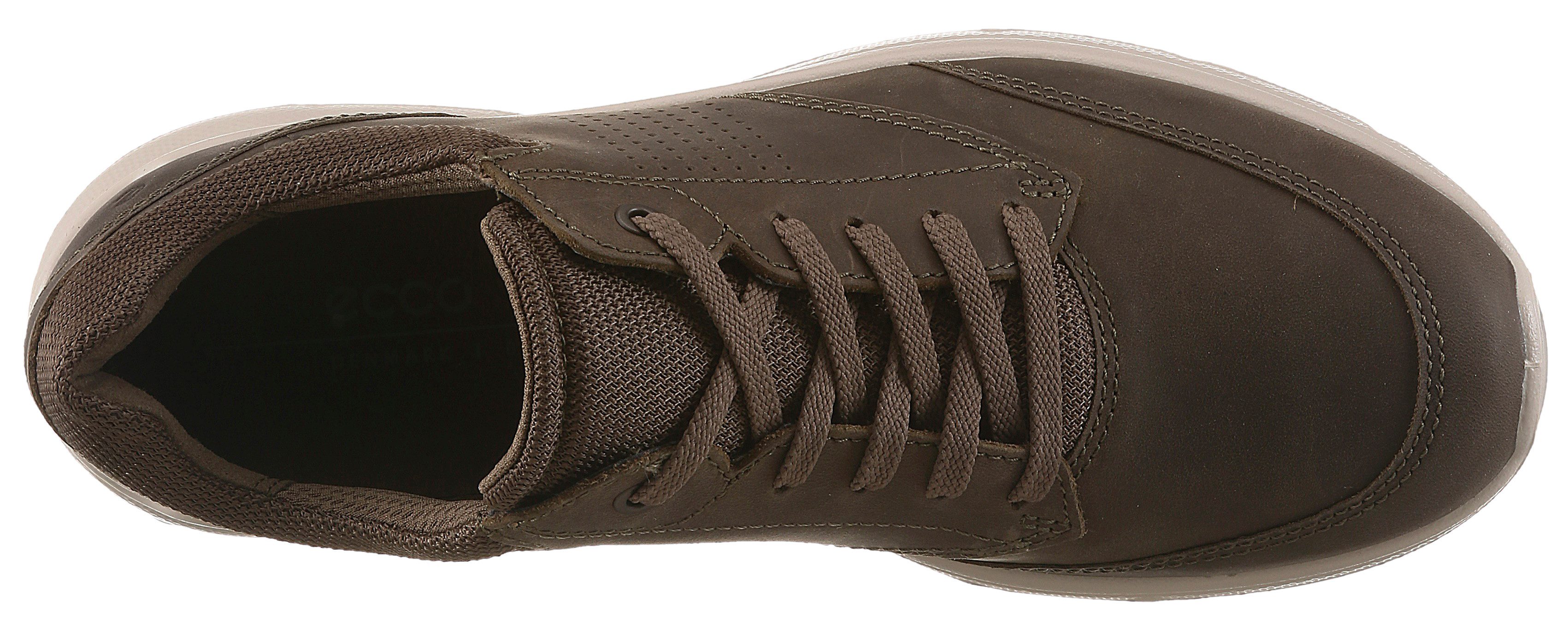 Ecco IRVING Sneaker mit weißer Laufsohle, Freizeitschuh, Halbschuh, Schnürschuh
