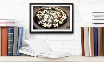 WandbilderXXL Bild mit Rahmen Blossoms, Blüten, Wandbild, in 4 Größen erhältlich