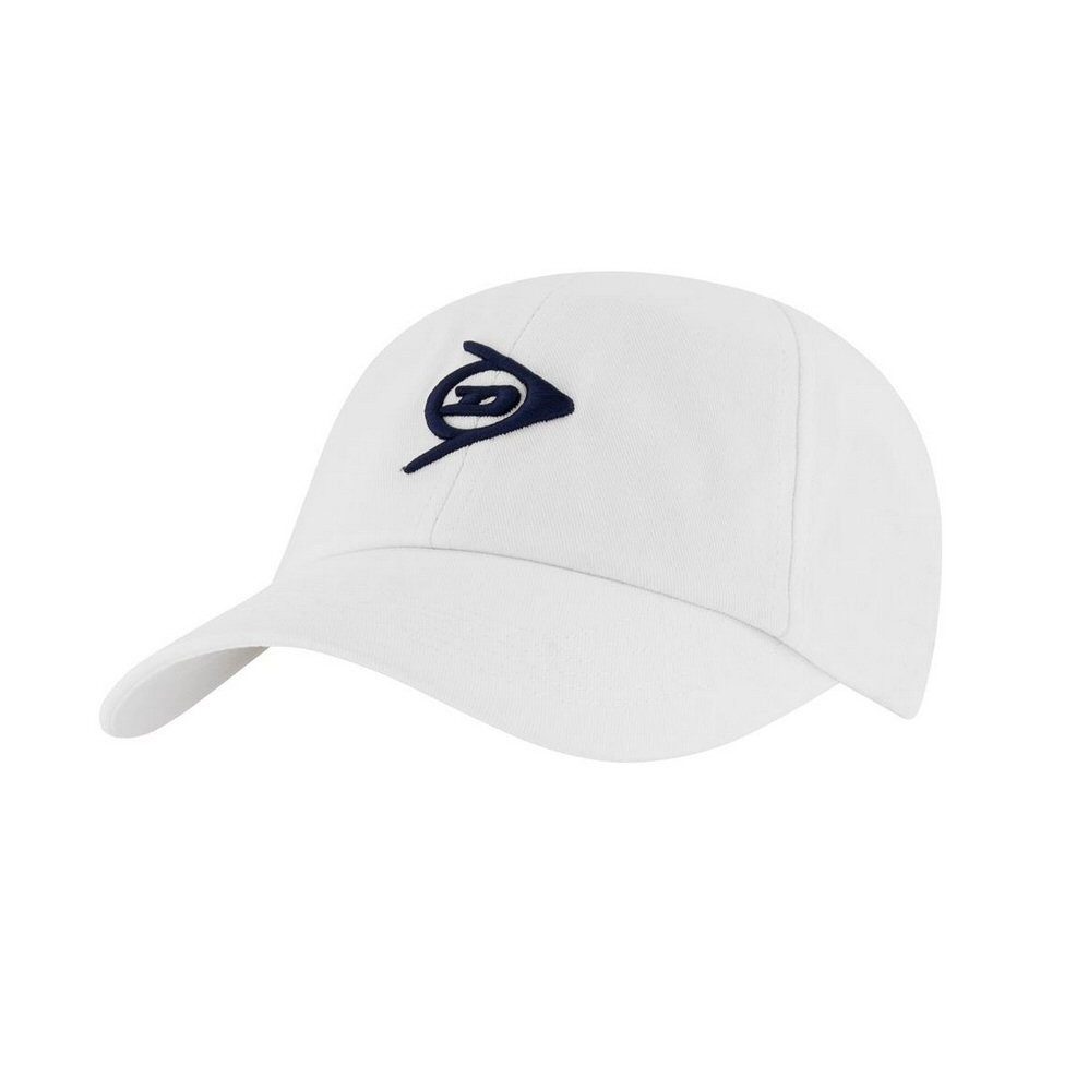 Dunlop Baseball Cap Promo Logo weiss - 1 Stück
