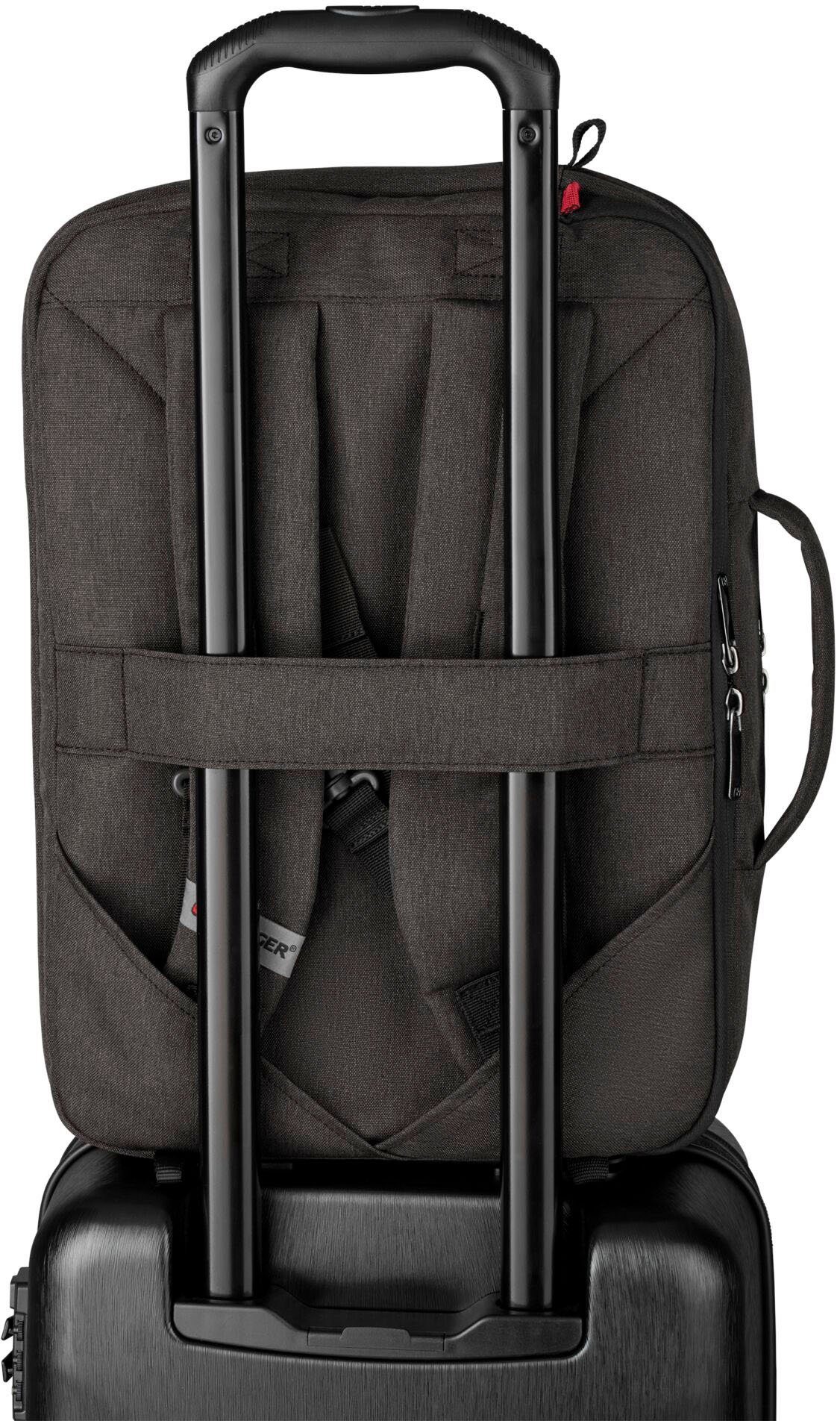 Wenger Laptoptasche Commute, auch grau, Rucksack mit als 16-Zoll tragbar Laptopfach