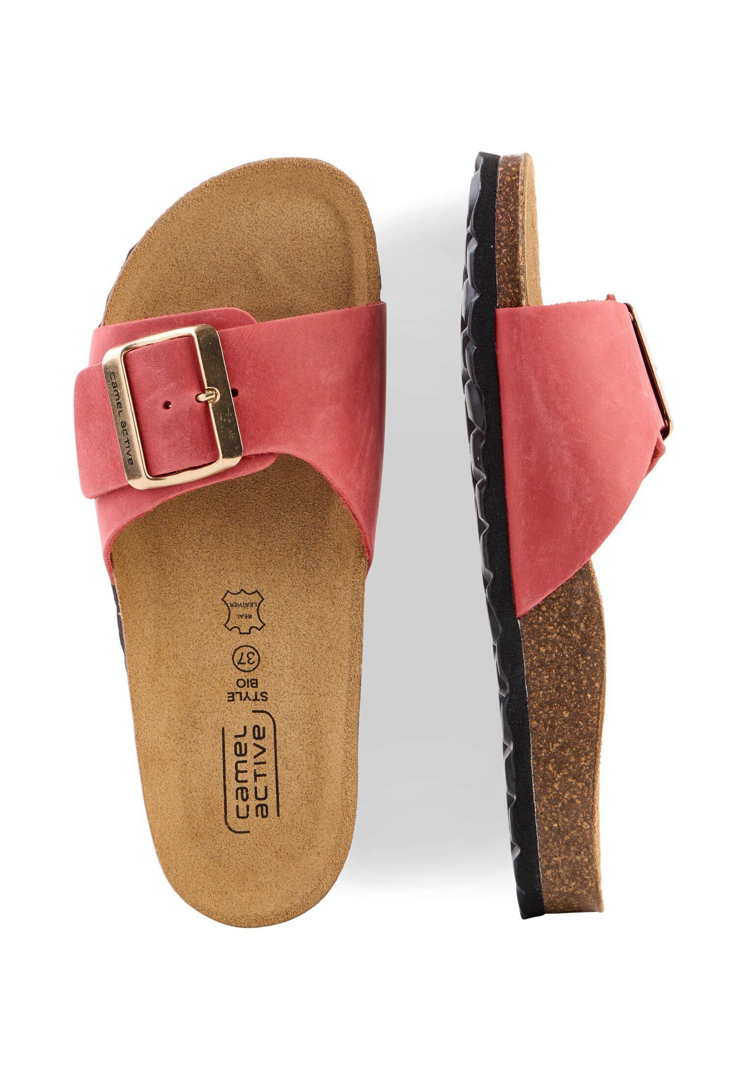 camel active Sandale crazy horse ROT Sandale günstig online kaufen