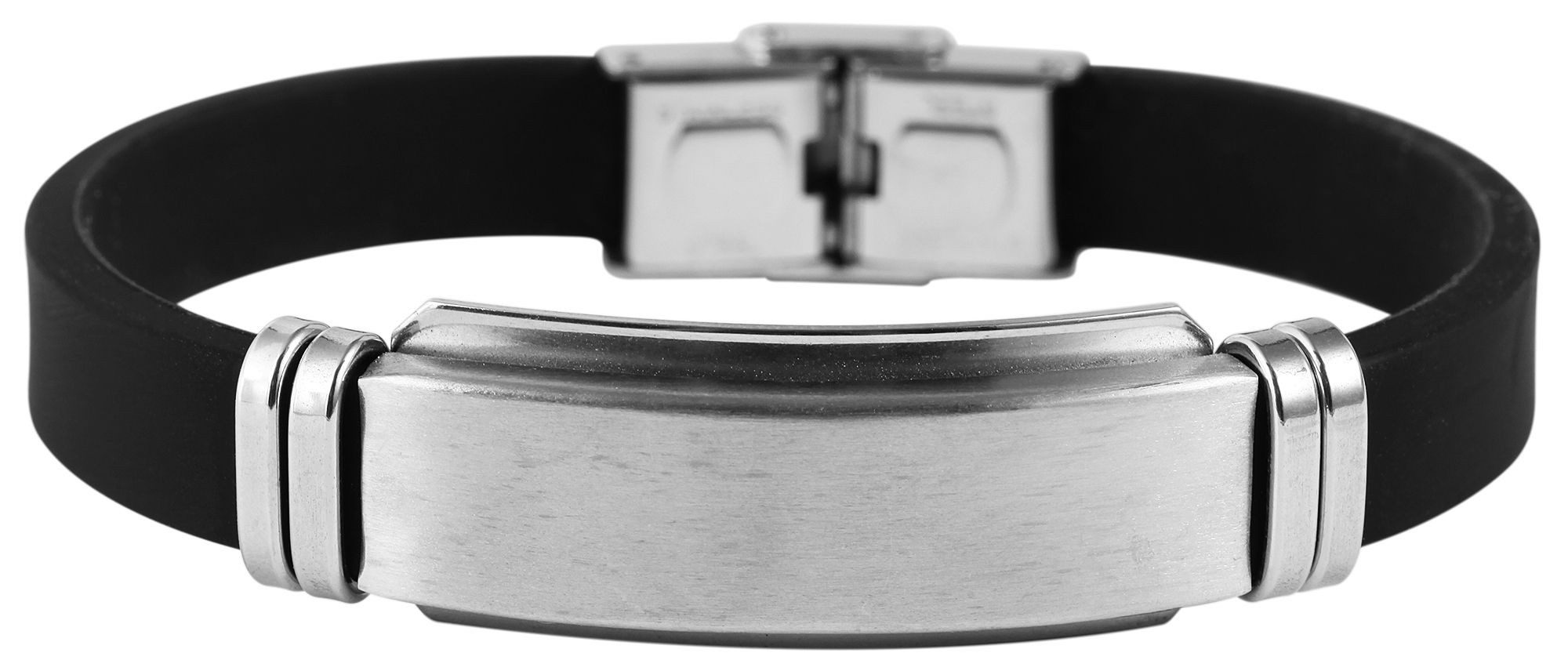 Adelia´s Armband Unisex Armband aus Kautschuk 20 cm, Ideal als Geschenk – dezent und elegant