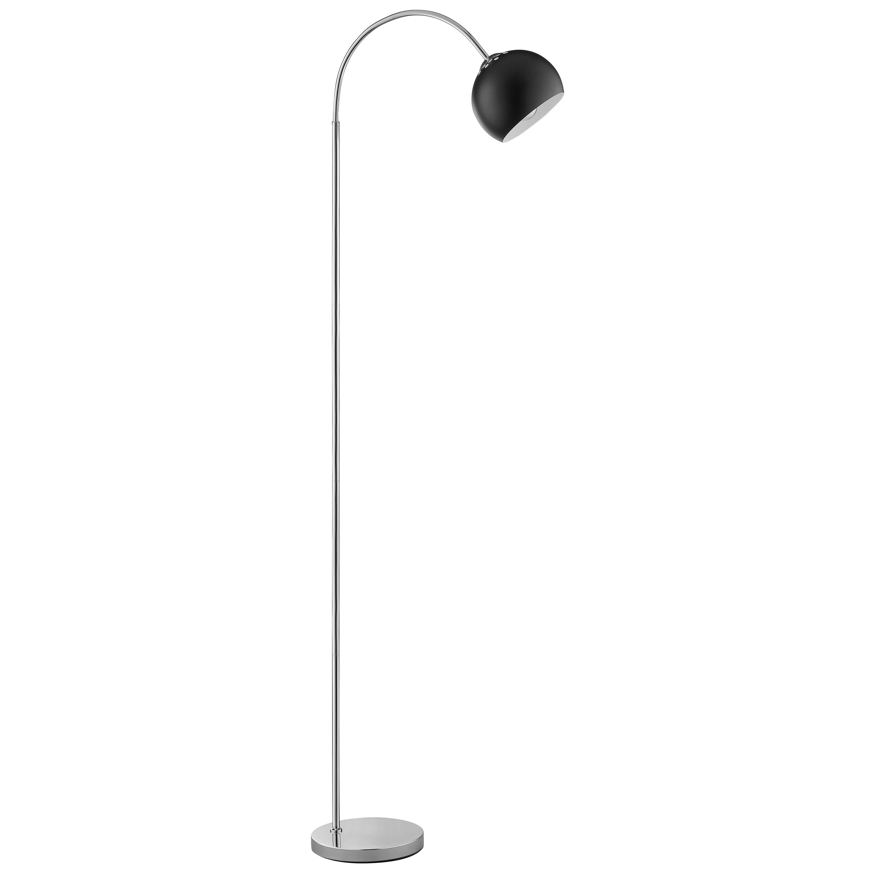 Brilliant Bogenlampe Helen, ohne Leuchtmittel, Bogenleuchte, E27 Fassung, 170x51 cm, Metall