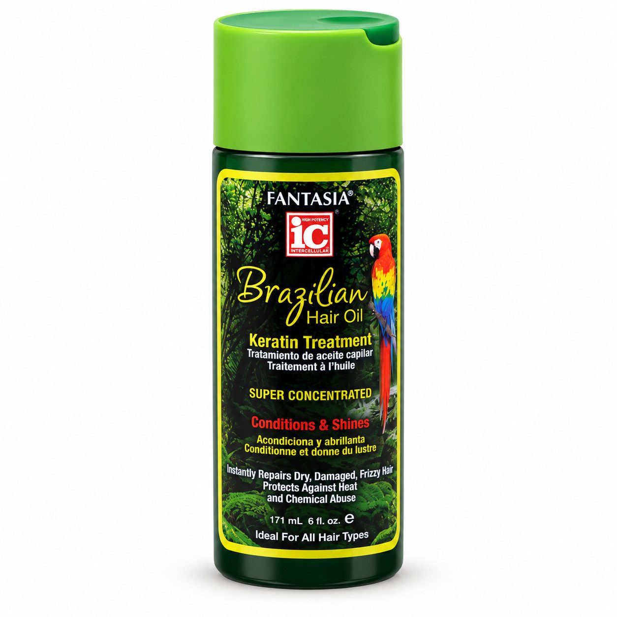 Fantasia Ic Haarserum Ic Fantasia Brazilian Hair Oil Keratin Treatment 171ml