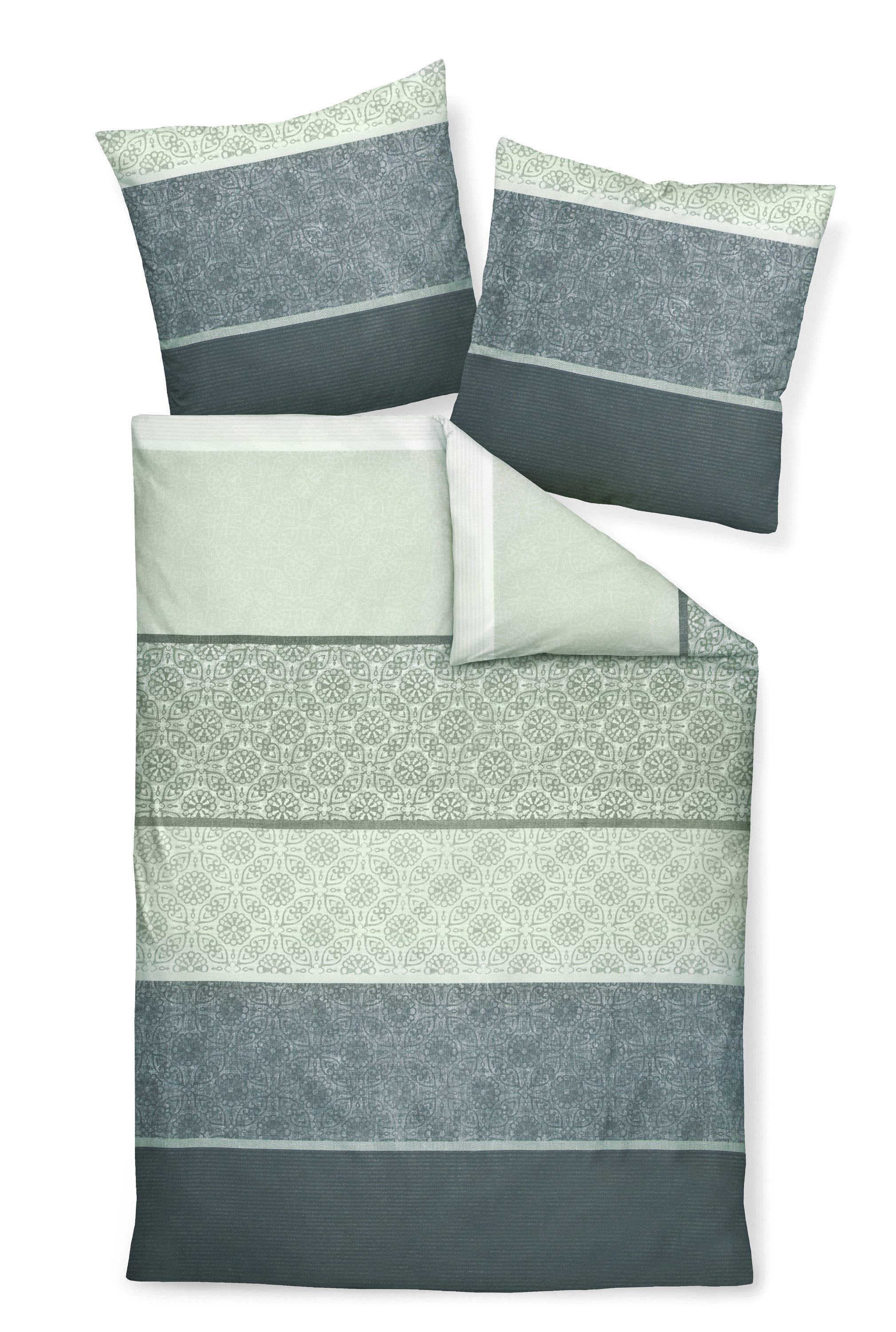 Janine Bettwäsche Warnemünde, Mako-Satin, 2 teilig, günstig online kaufen