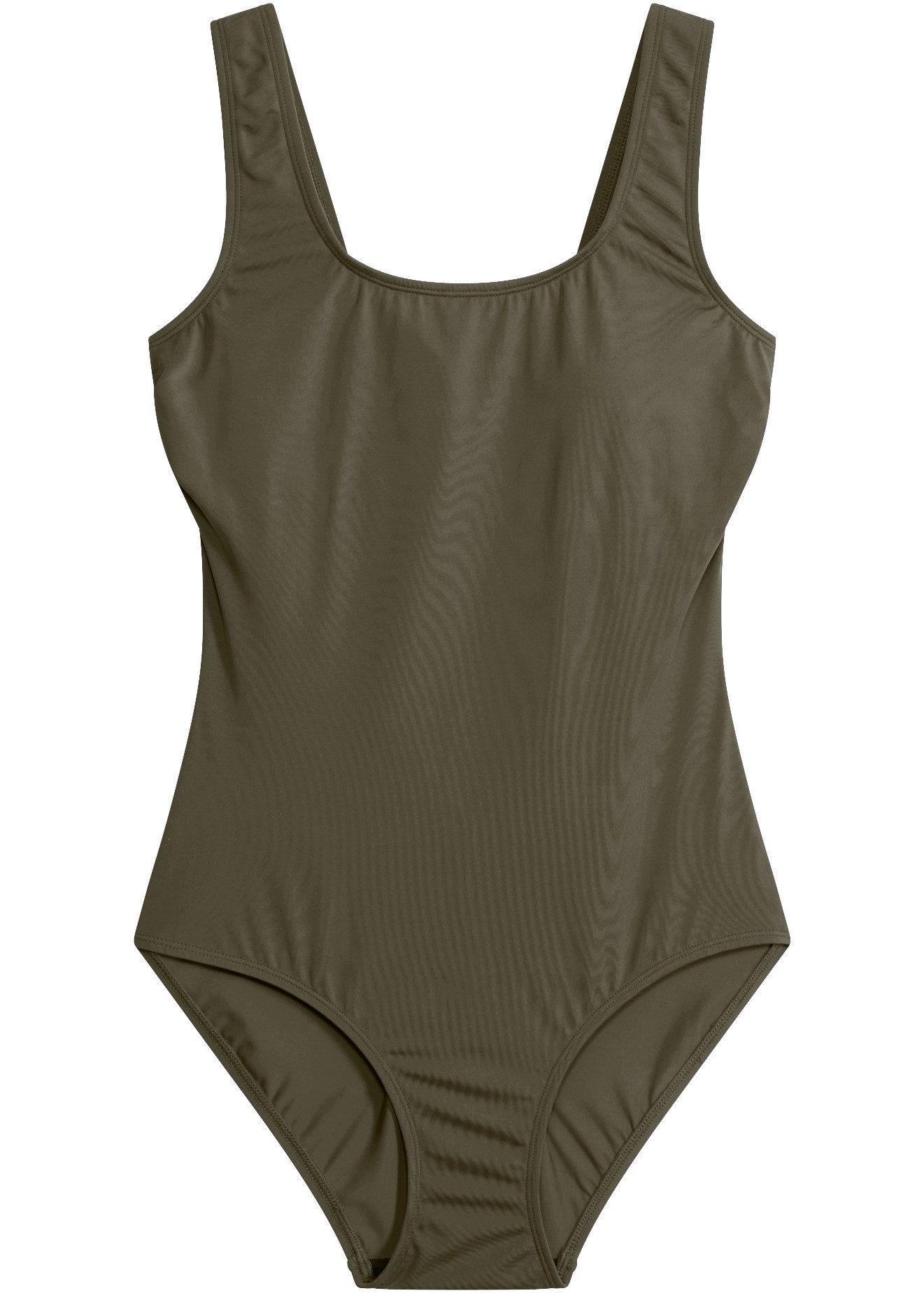 bonprix Badeanzug mit integrierten Softcups, elastisches Material, Basic Stil