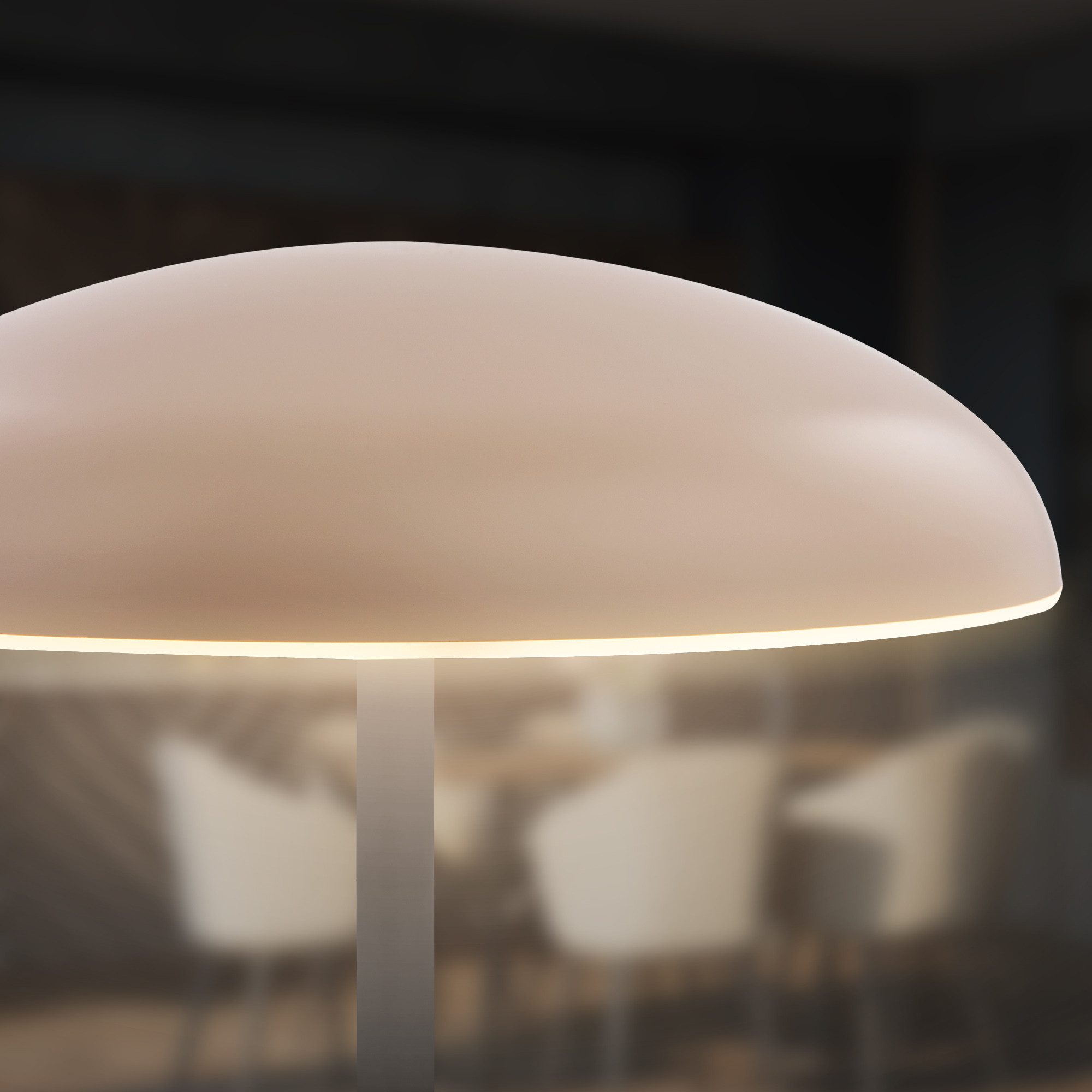 Briloner Leuchten Tischleuchte LED Akku kabellos dimmbar Indoor/Outdoor, LED fest integriert, 19,5 x 30,5 cm Beige-Anthrazit, Kupfer, Schwarz, Chrom 2,8W