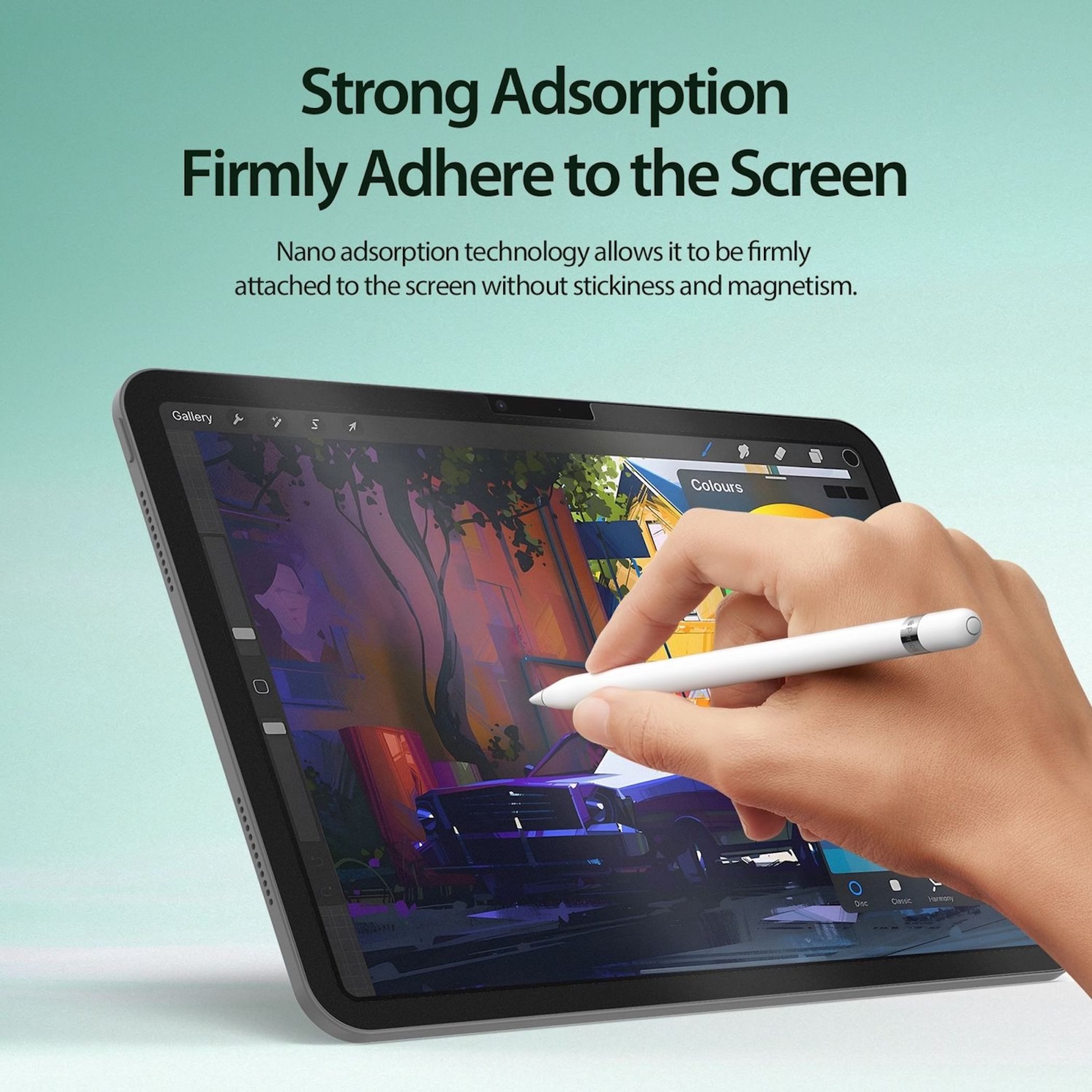 Wigento Displayschutzfolie Für Xiaomi Redmi Pad Pro 2 / Pro 12.1 Zoll Abnehmbare PaperFeel Folie für Xiaomi Redmi Pad Pro 2 / Pro 12.1 Zoll, Papierähnliche Ober – Bild 3 von 5