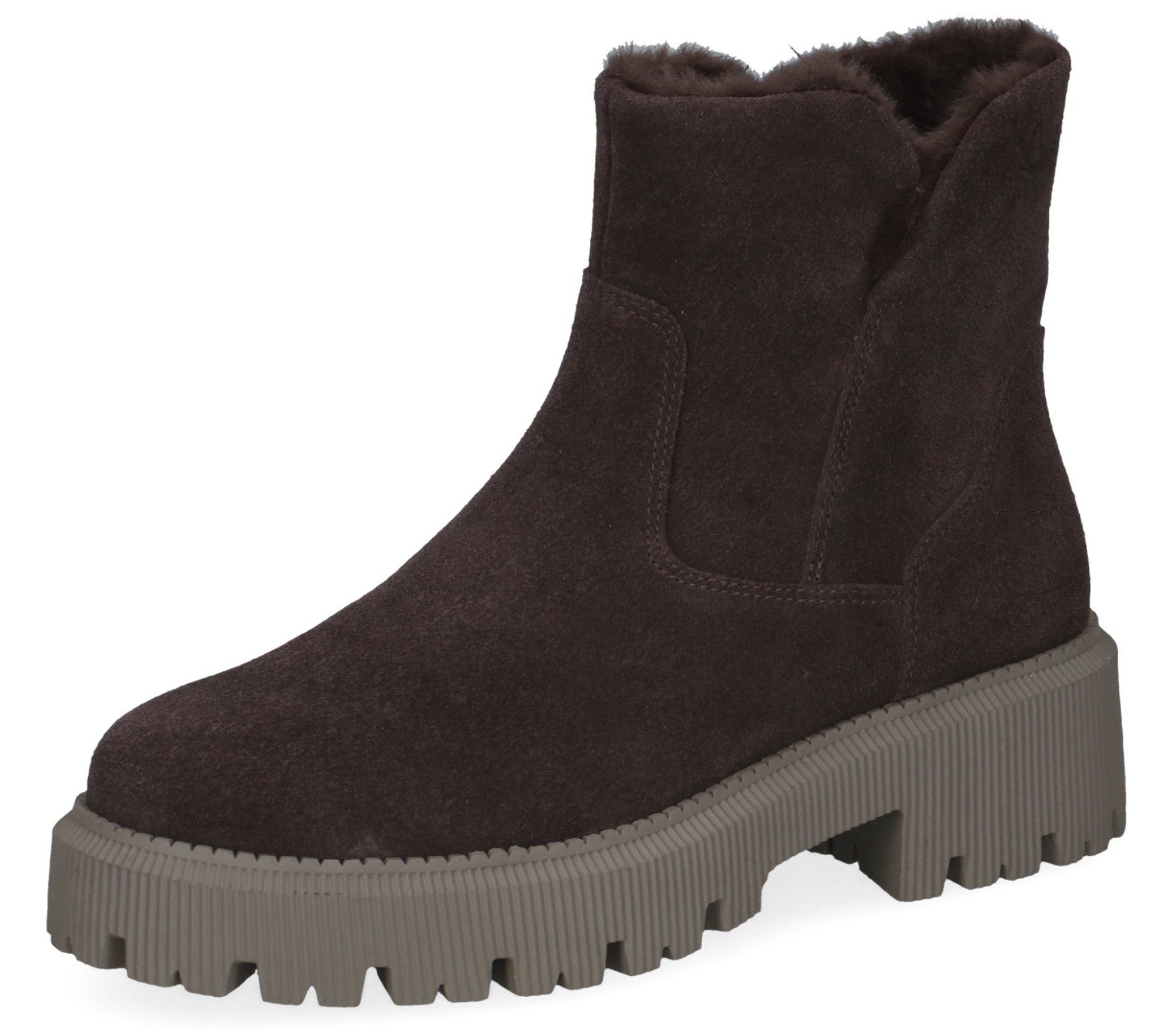 Caprice 9-26208-47 342 Dk. Brown Suede Stiefelette