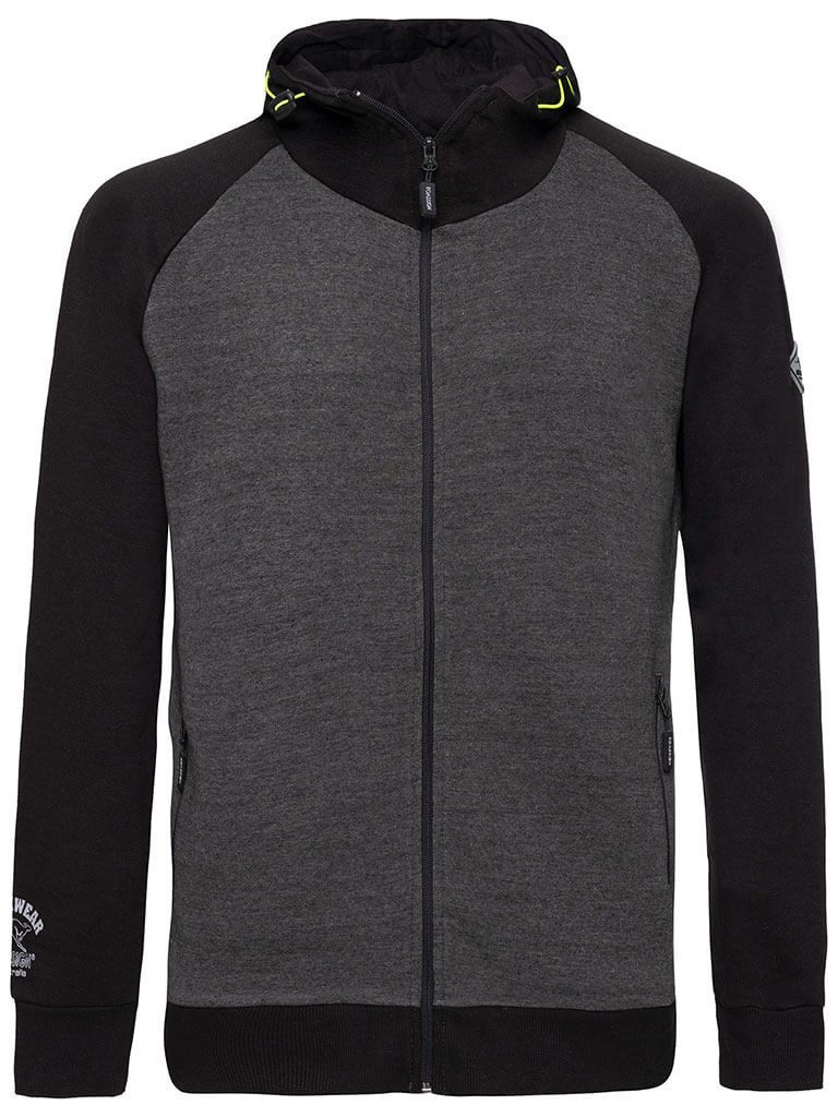 ROADSIGN australia Kapuzensweatjacke Herren Sweatjacke Arbeitsjacke mit Kapuze - Kapuzenjacke mit Druck