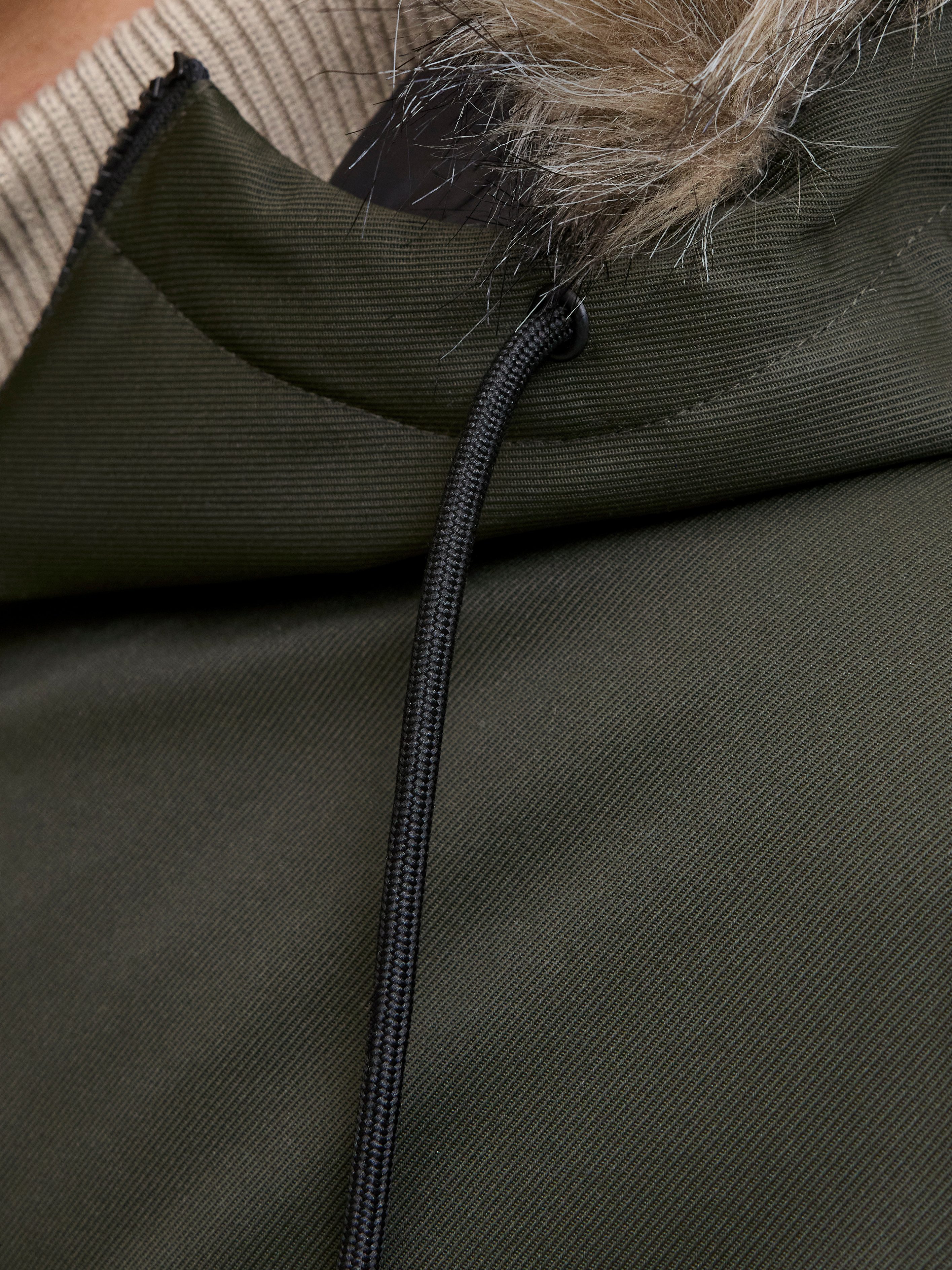 Jack & Jones Parka JJCHARLIE DETACHABLE FAUX FUR PARKA