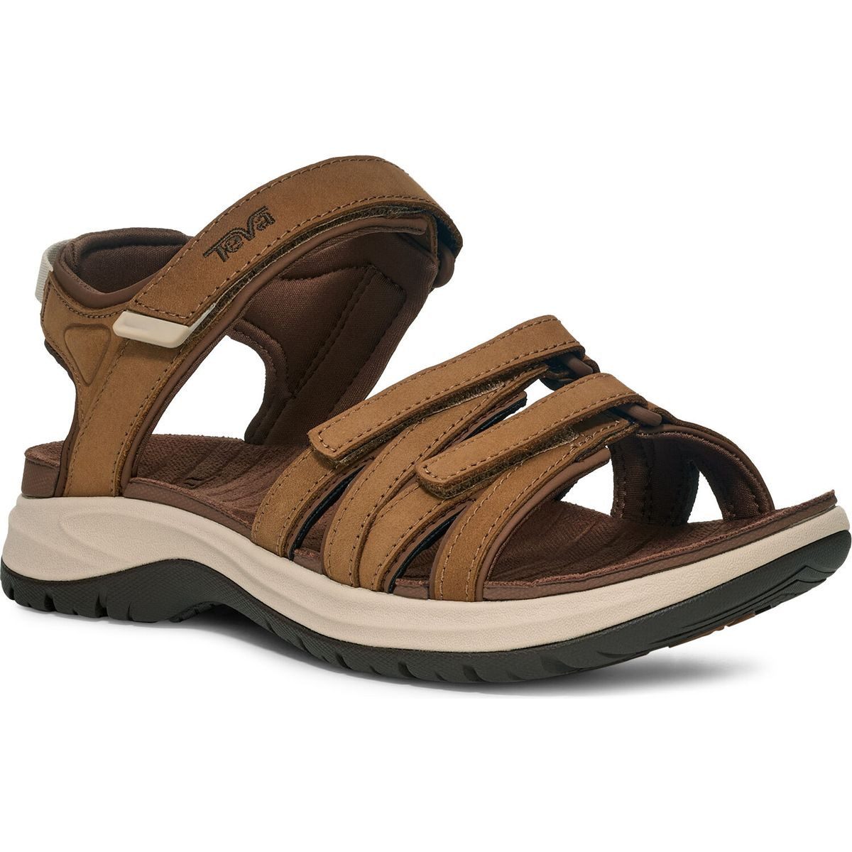 Teva Tirra Sport Leather Women Outdoorsandale Bequeme und stilvolle Ledersandale mit nachhaltigen Materialien