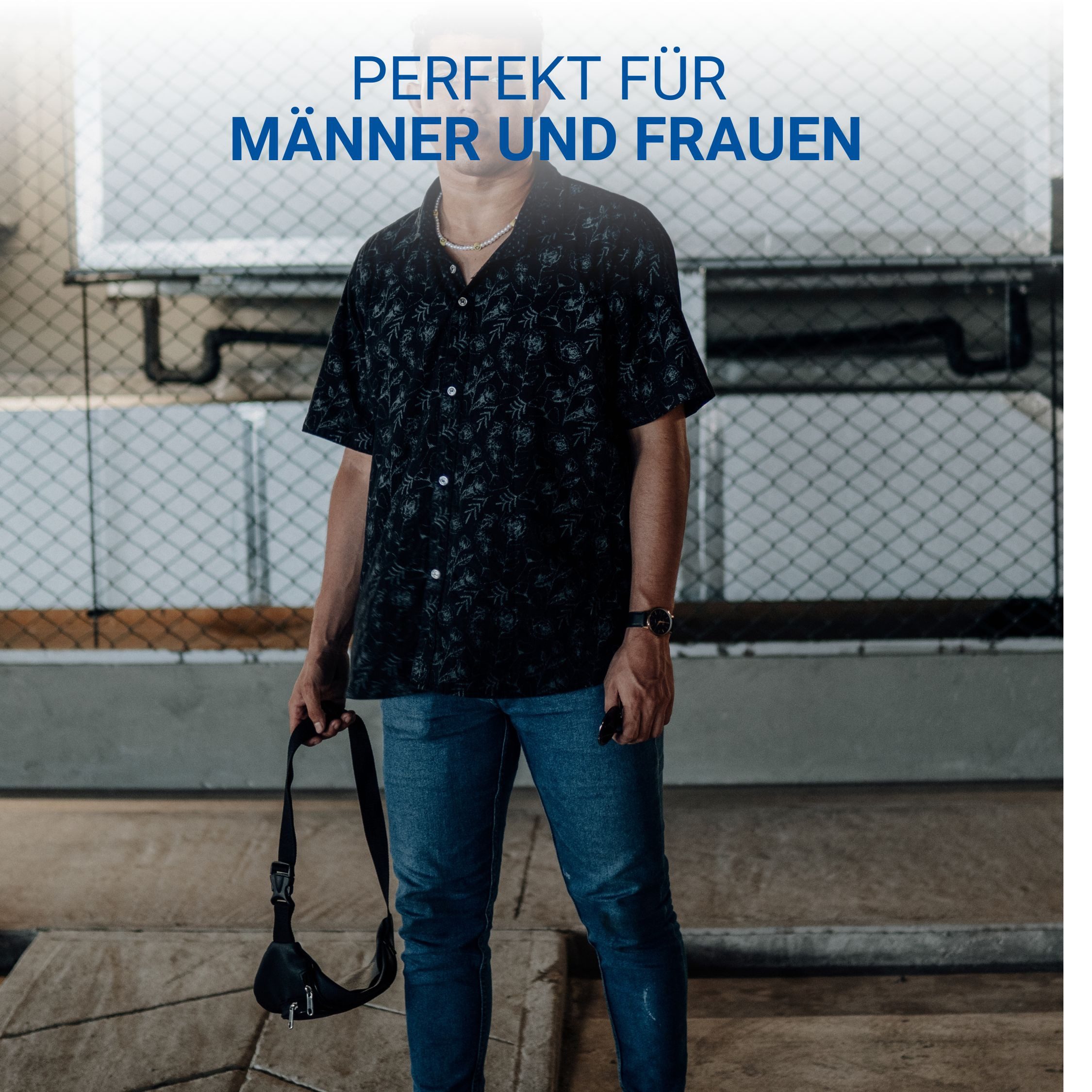 elasto Tragetasche Bauchtasche EXPLORER aus recyceltem Material - Gürteltasche Unisex