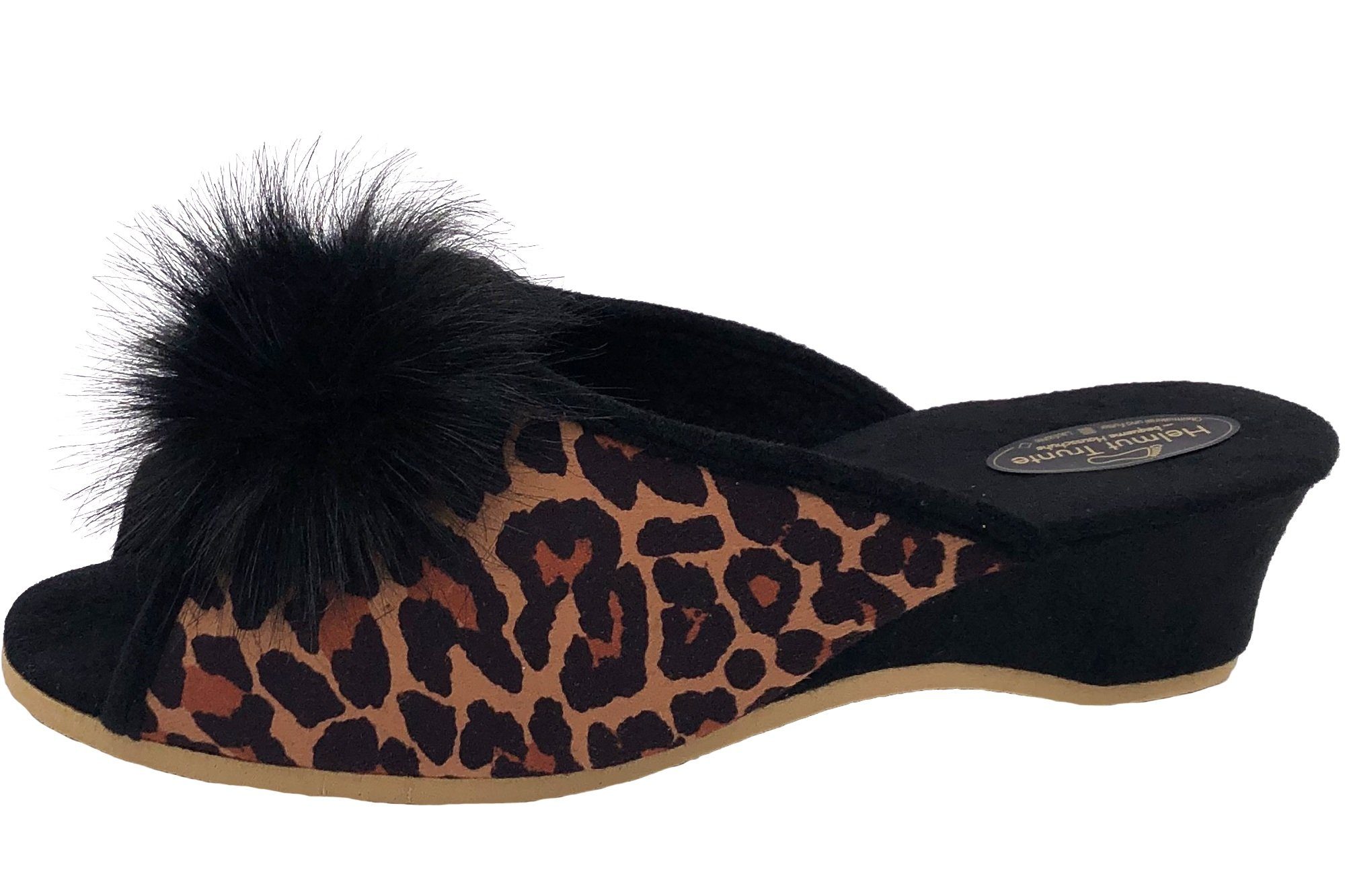 PADERO Helmut Trunte Damen Pantolette Hausschuh Weite G