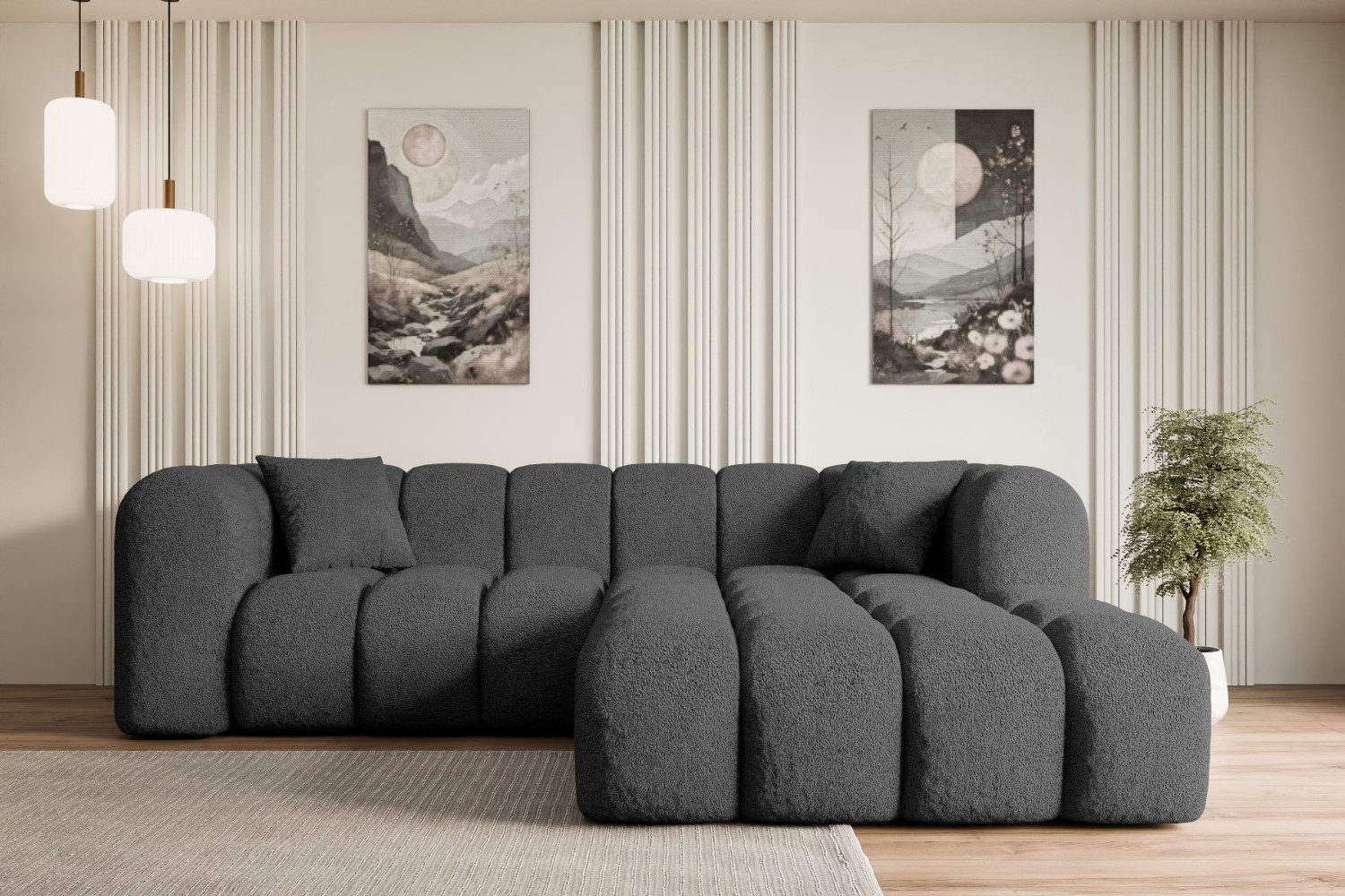 ALTDECOR Ecksofa OLEA-L1, Sofa Praktische Bequeme günstig online kaufen