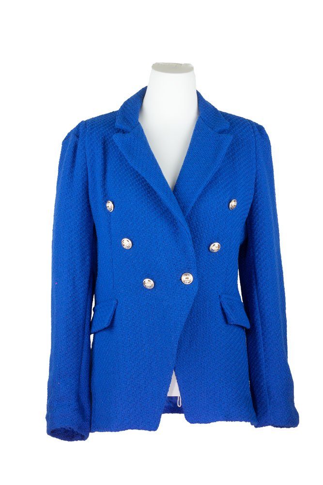 Lelü Fashion Kurzblazer Zweireihiger Boucle´-Blazer aus günstig online kaufen