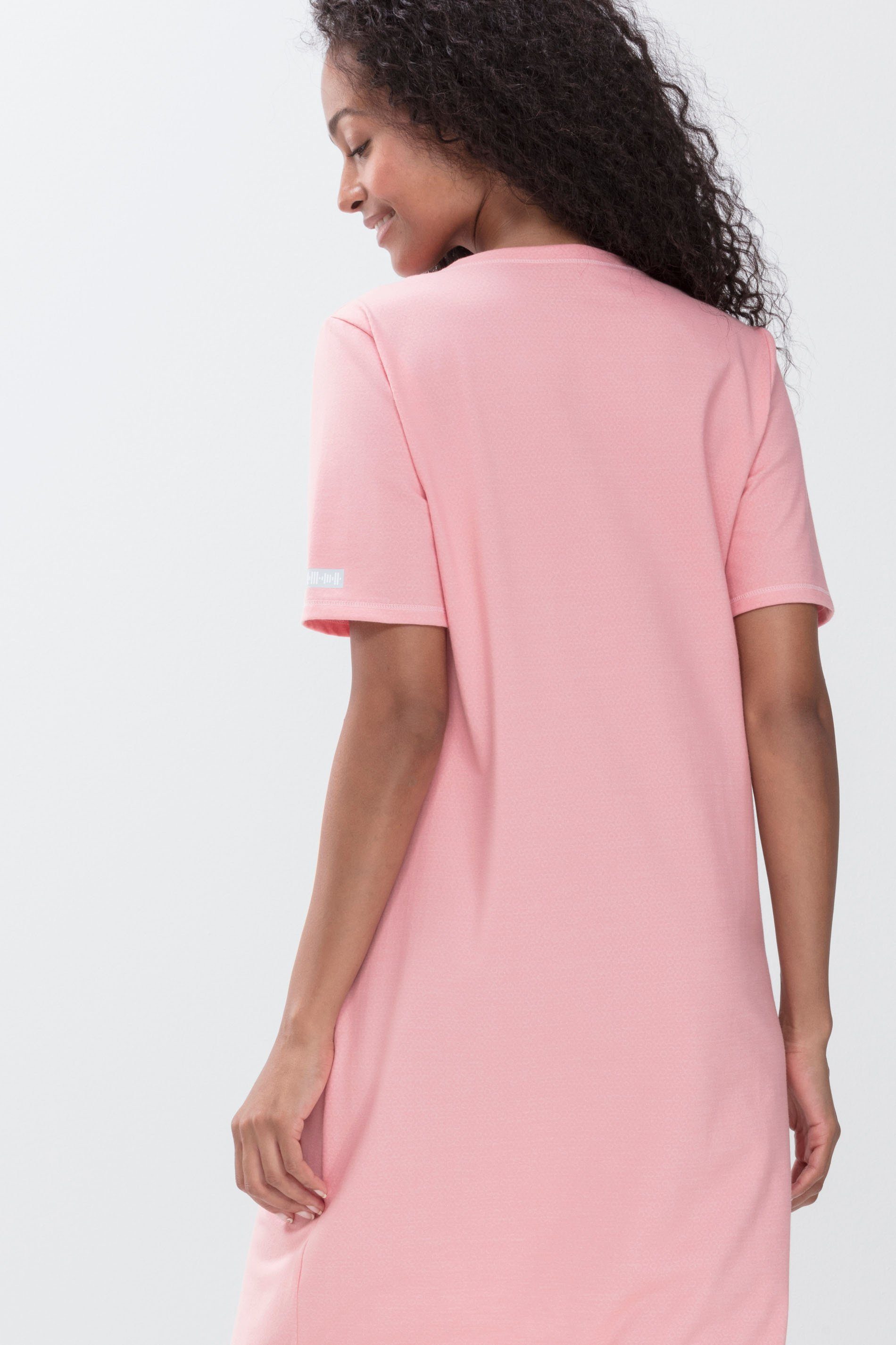 (1-tlg) Mey Serie Pink Zzzleepwear Powder uni Nachthemd