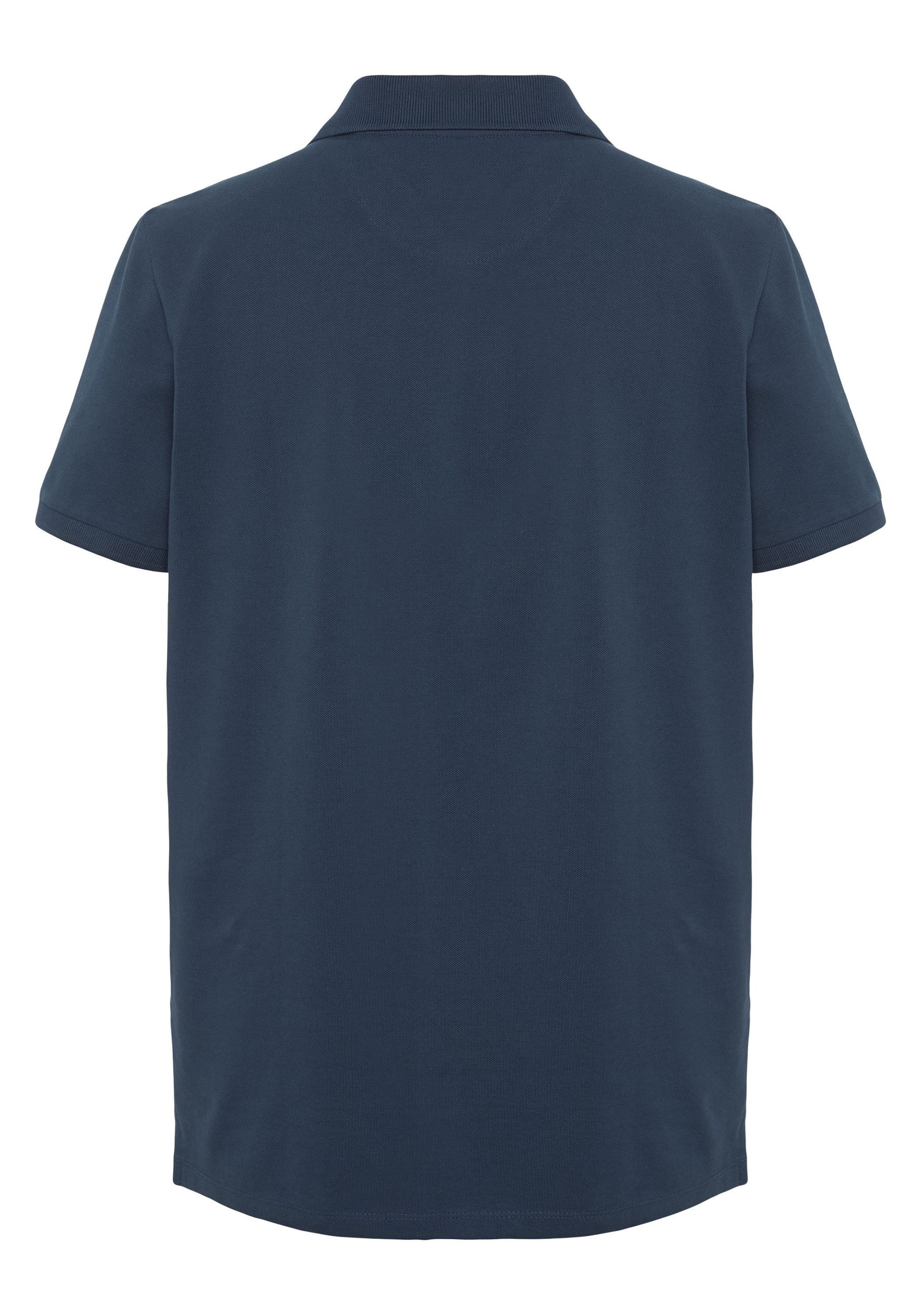 Polo Sylt Poloshirt im puristischen Design mit Label-Stitching günstig online kaufen