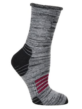 Frostfighter Thermosocken Herren + Damen Wintersocken ohne Gummi (6 Paar) fusselfreies Vollfrottee Innenfutter, dicke warme Socken