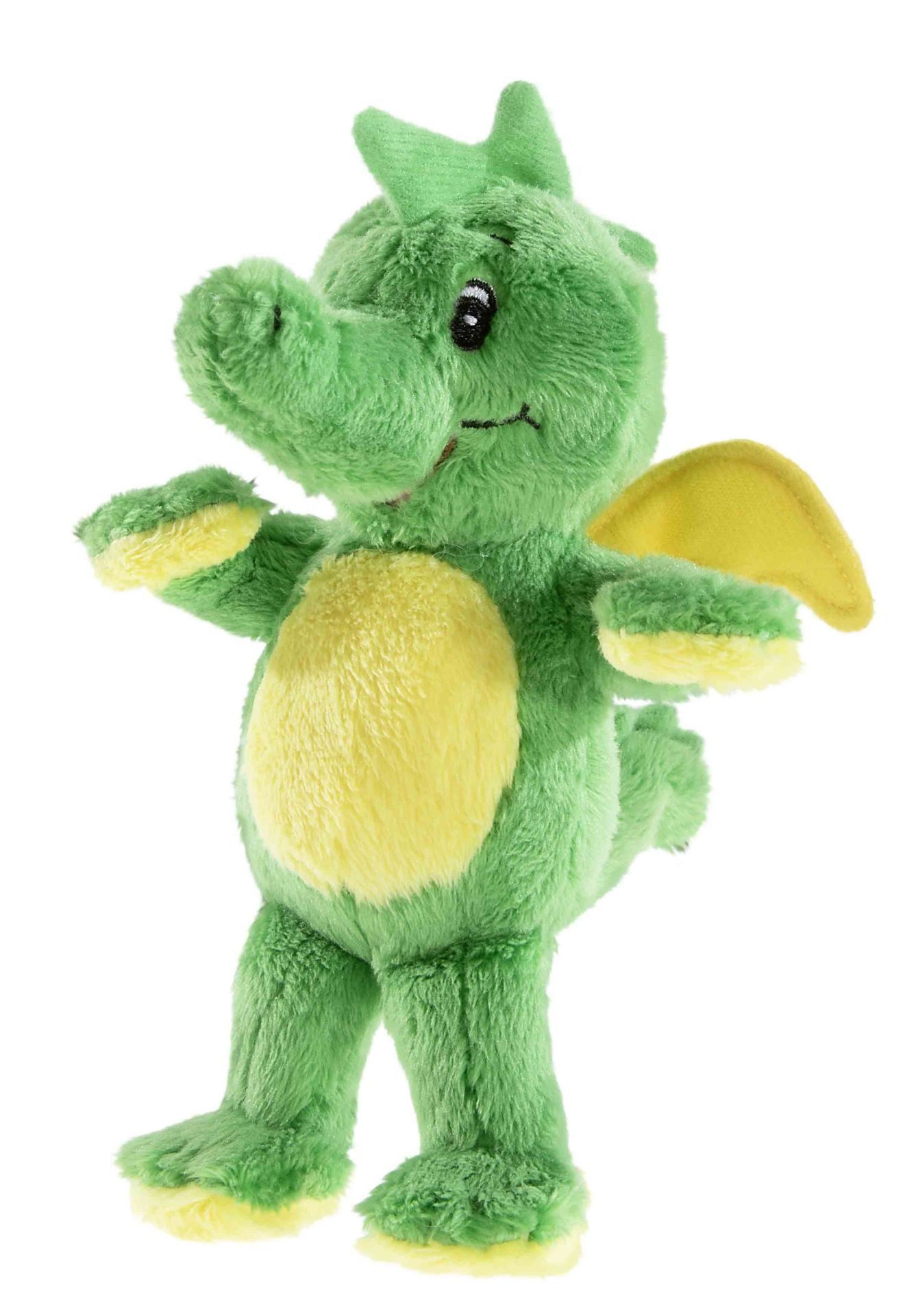 Heunec® Kuscheltier Kuscheltier Drache Tabaluga grün 17 cm Plüschdrache