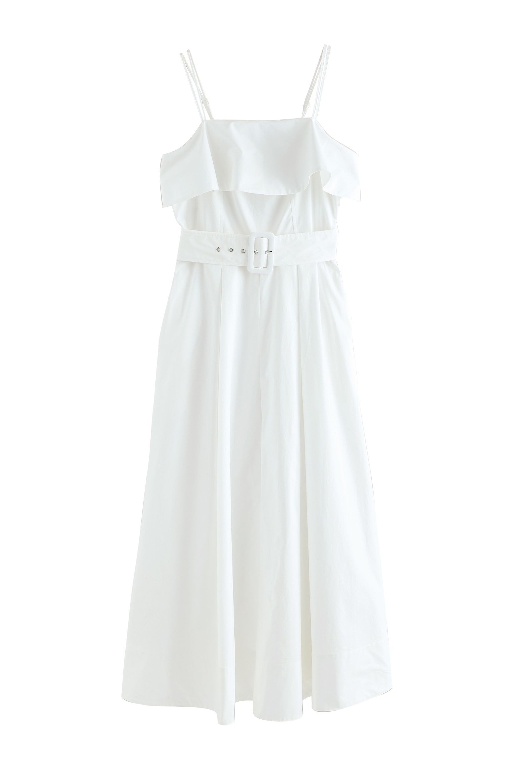 Next Maxikleid Festliches Maxikleid mit Umschlag und Gürtel (1-tlg)