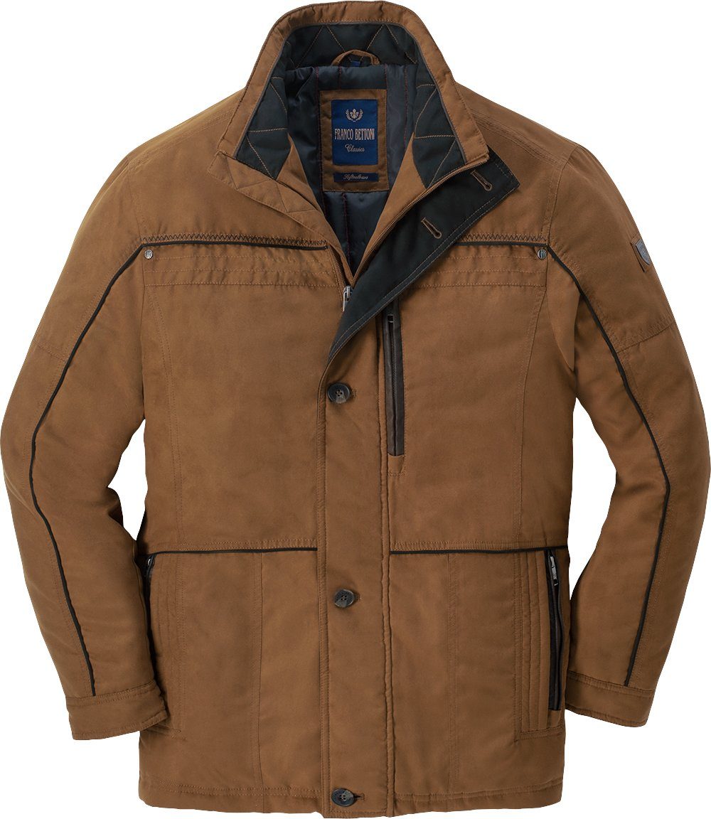 Franco Bettoni Lederimitatjacke aus samtig-weichen Softvelours