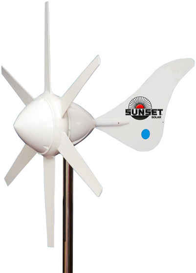 Sunset Windgenerator WG 914i, 12 V, 300 W, 100 W bei 10m/s, 12 V, zuverlässige Stromlieferung auch bei Sturm