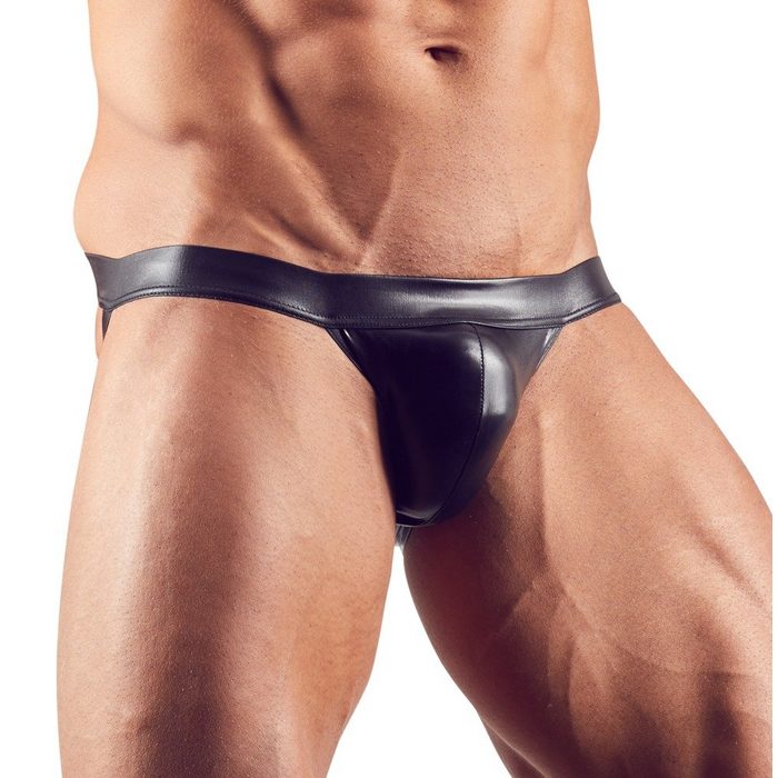 Svenjoyment Underwear Stringtanga Wetlook Tanga für Männer