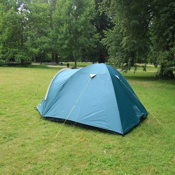 Tambu Tunnelzelt, Kuppelzelt 4 Personen Outdoor Camping Festival Wasserdicht leicht