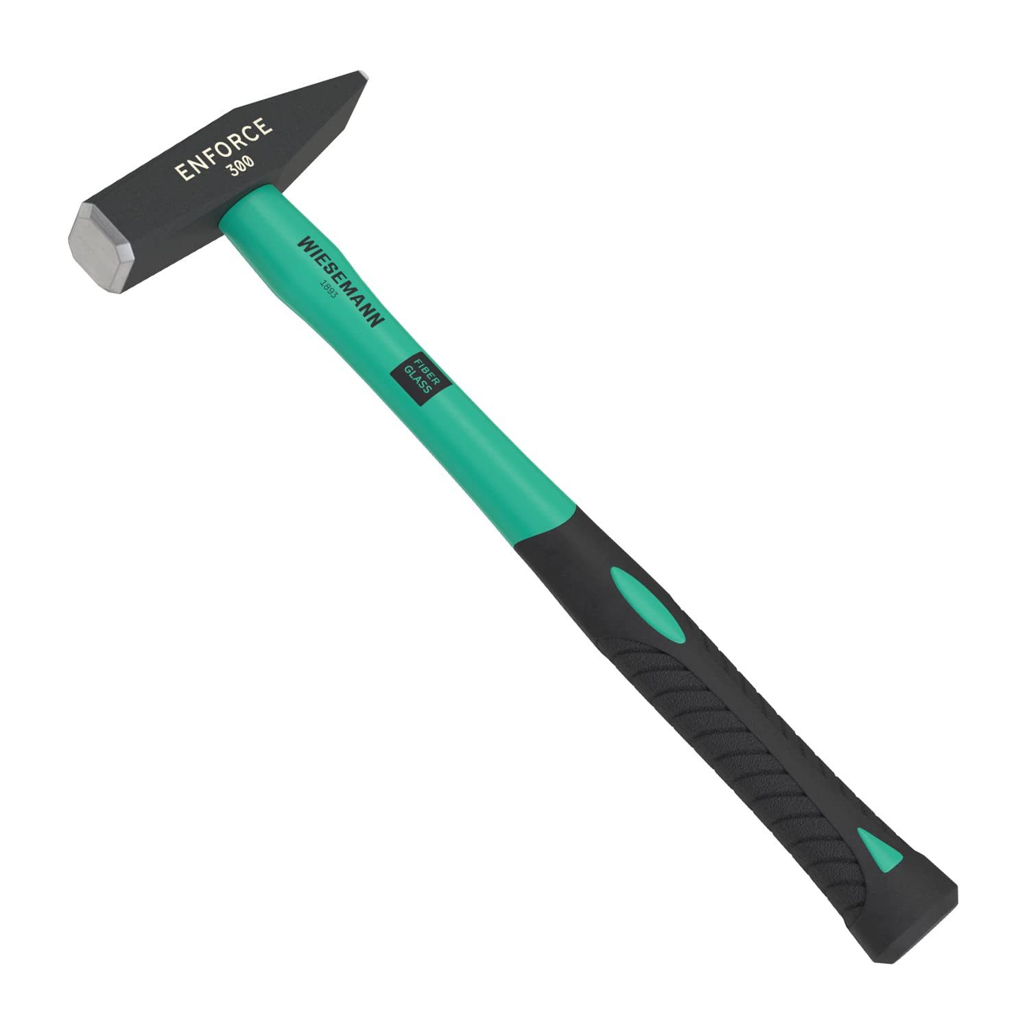 Wiesemann1893 Hammer (1-St), Induktiv gehärteter Kopf, vibrationsarmer 2K-Fiberglasstiel