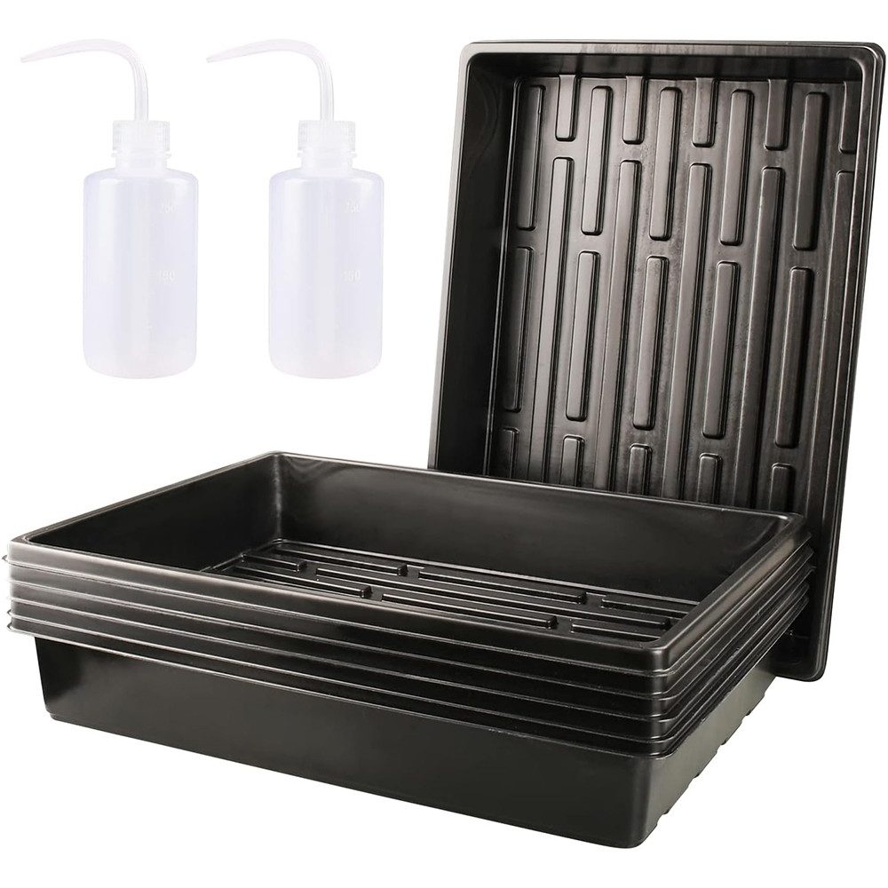 Anzuchttablett 6 Pack Anzuchtschale Saatschalen für Sämlinge Gartentabletts